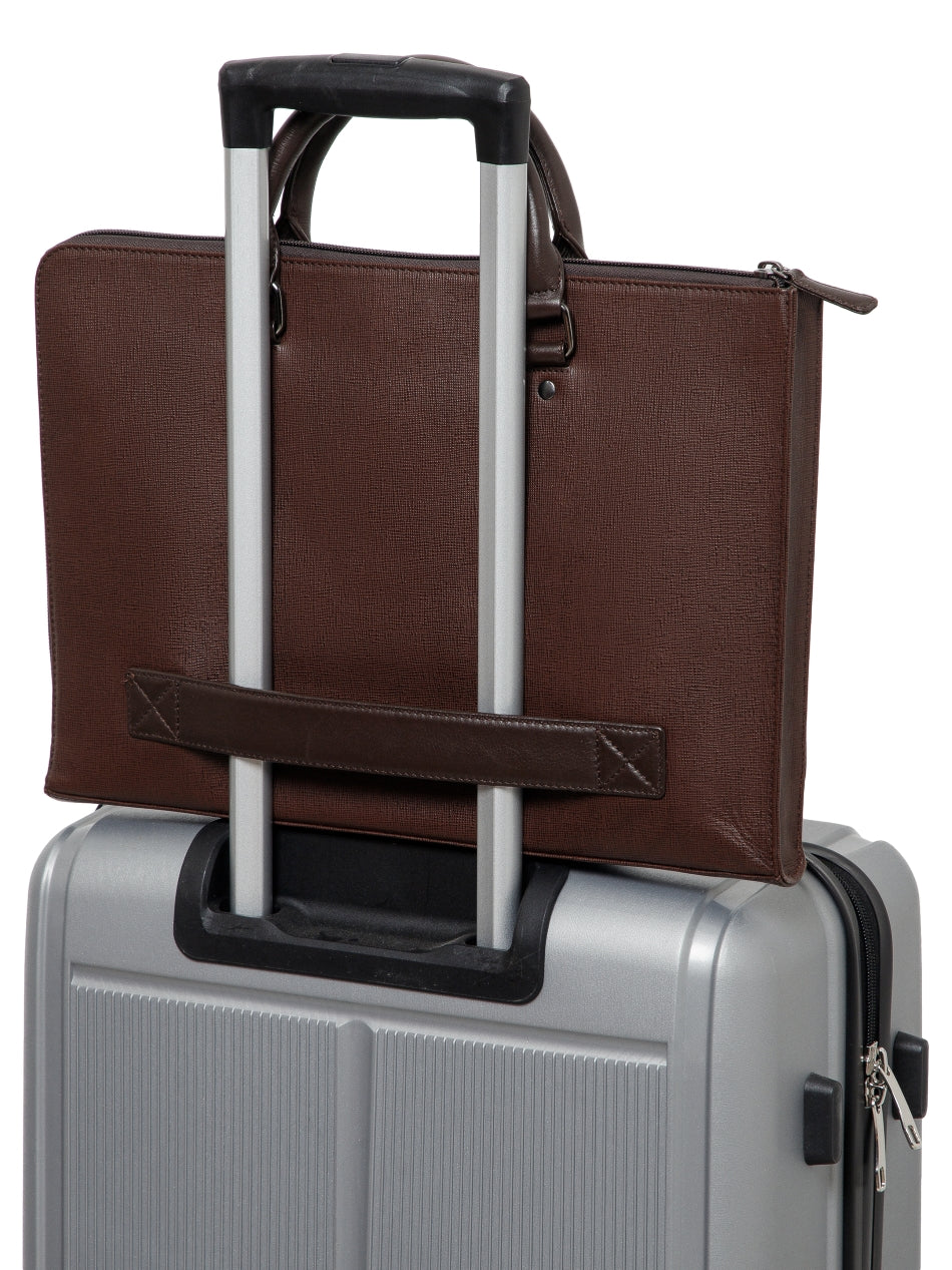 Saffiano Leather Laptop Sleeve