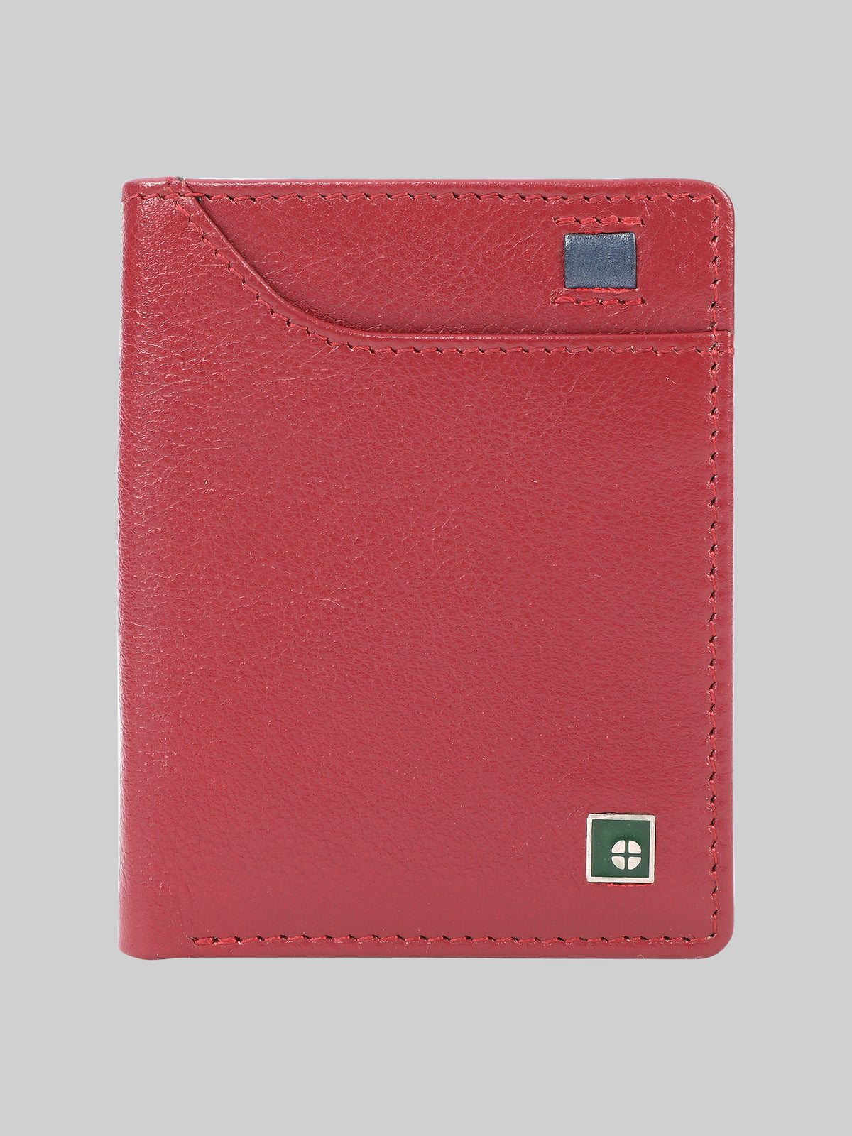 Colour-Accent Compact Wallet