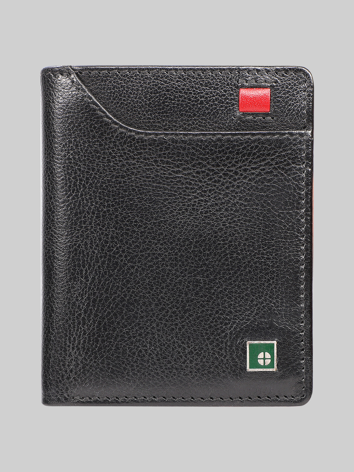 Colour-Accent Compact Wallet