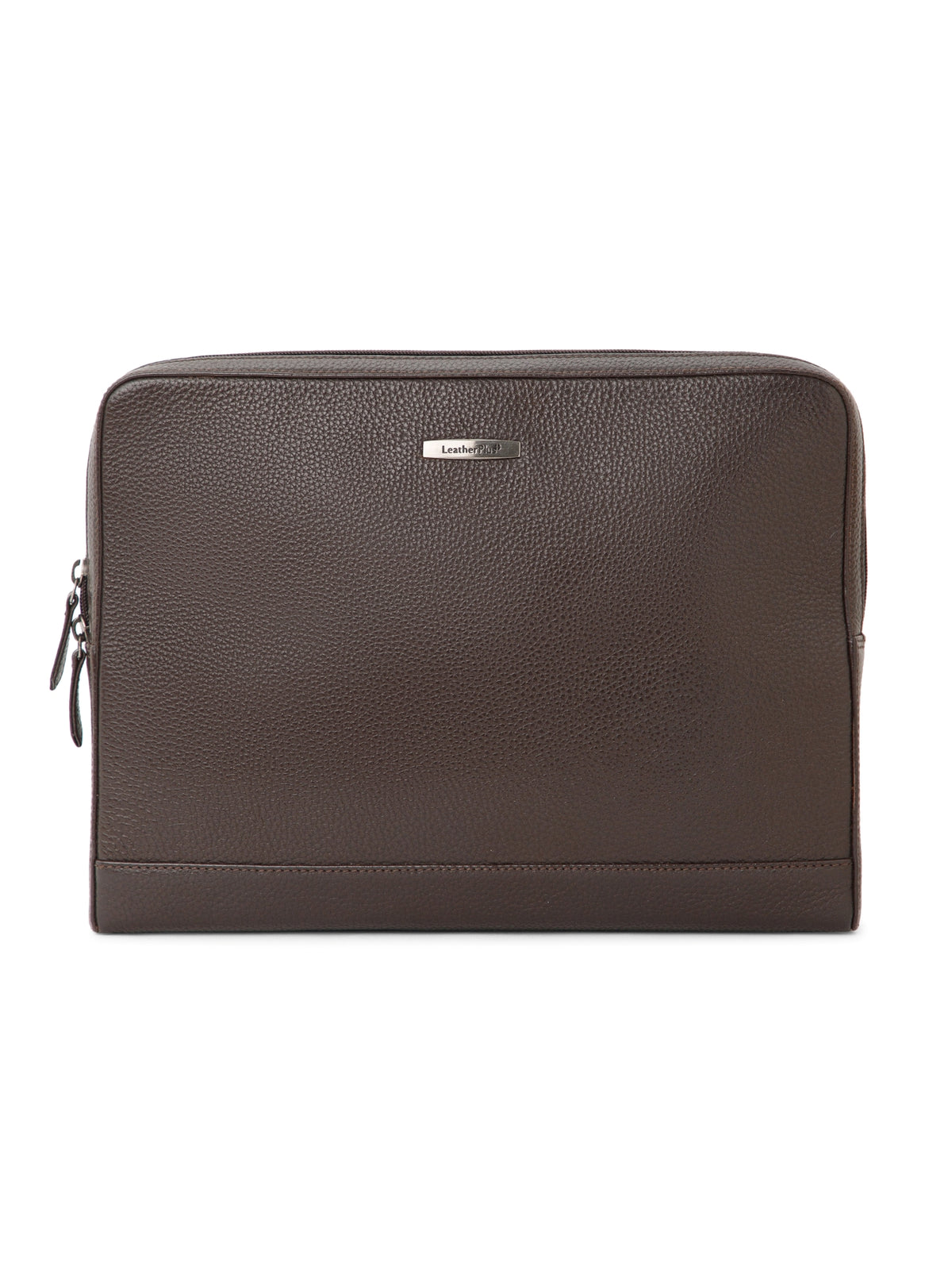 Milled Leather Laptop Sleeve