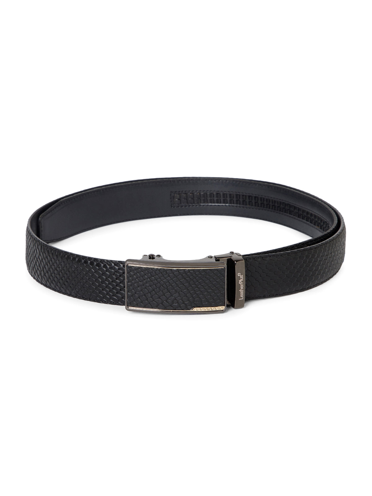 Plus Size Refined Autolock Leather Belt