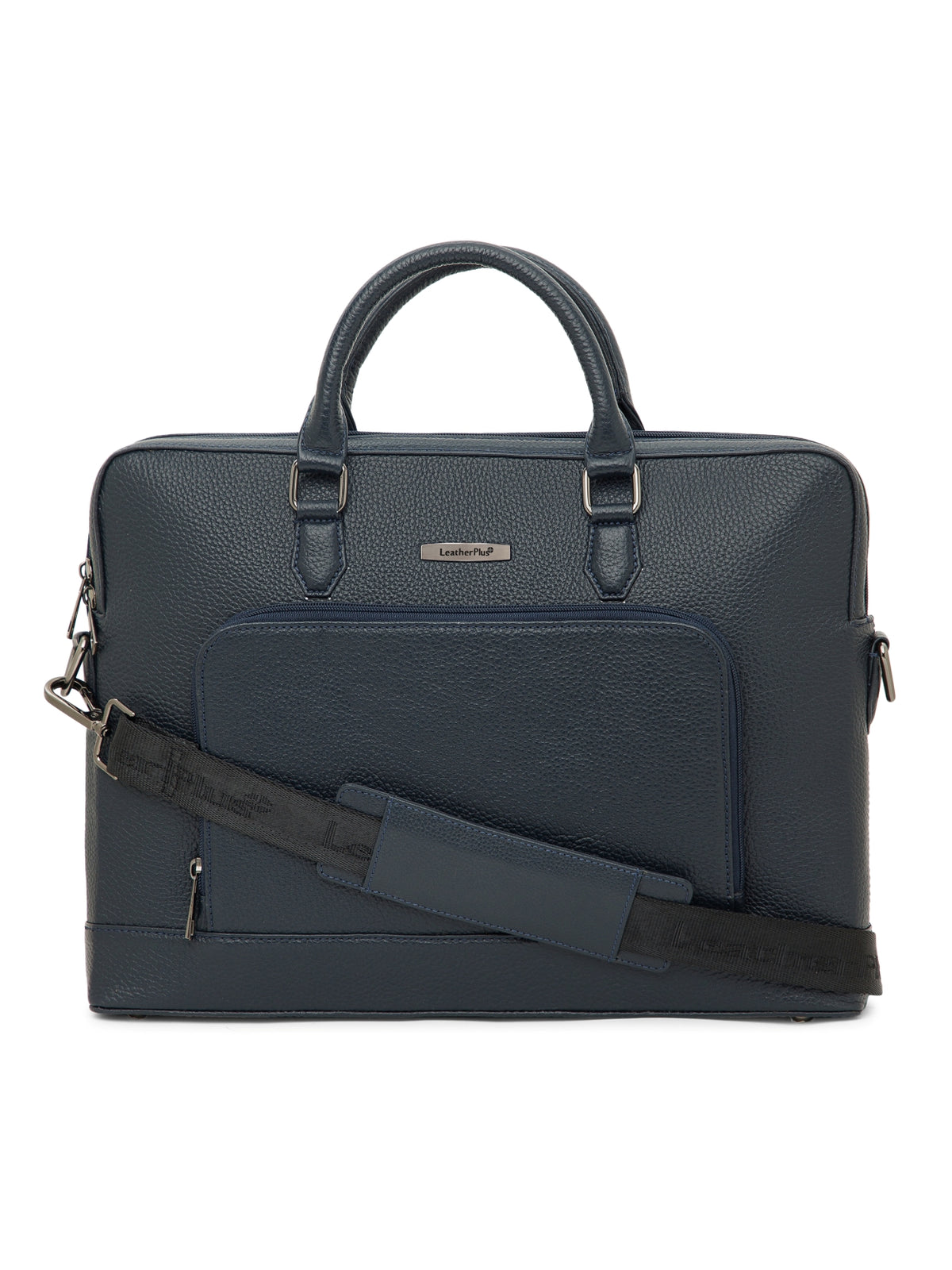 Sleek Leather Laptop Bag