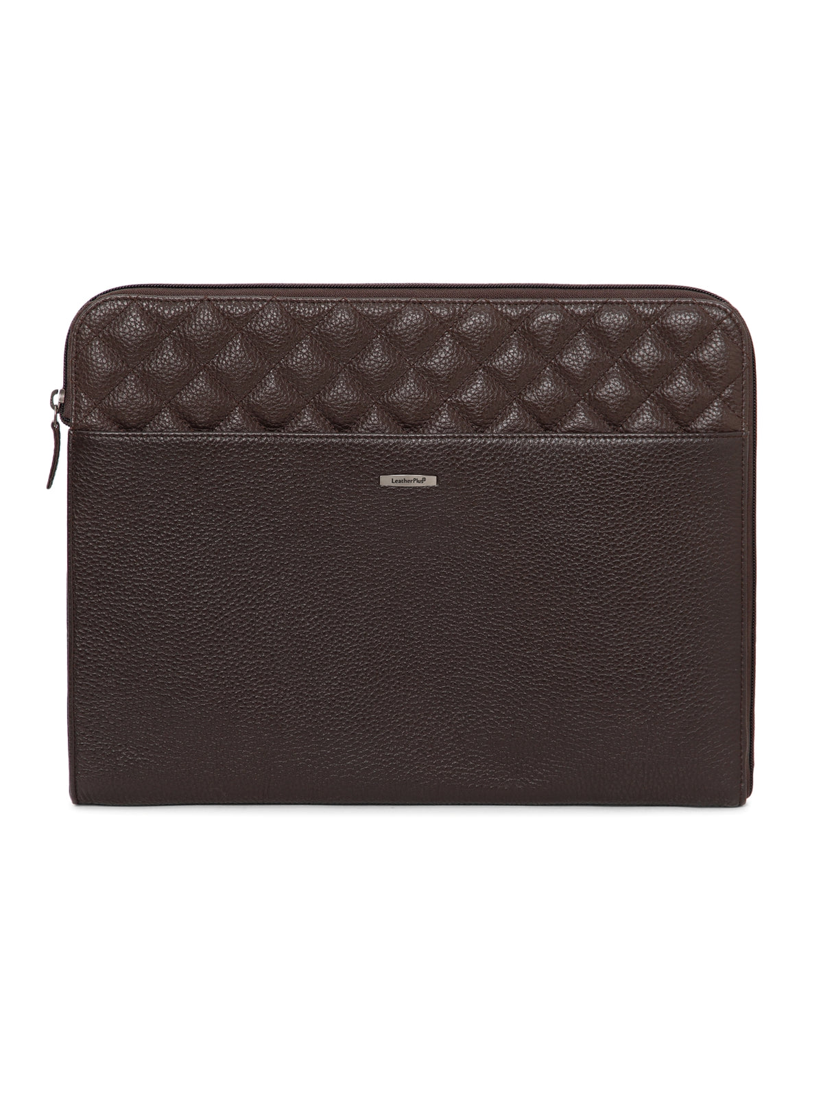 Quilted Leather Laptop Sleeve