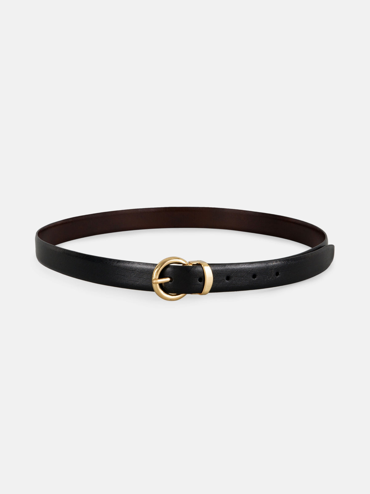 Statement Reversible Leather Belt