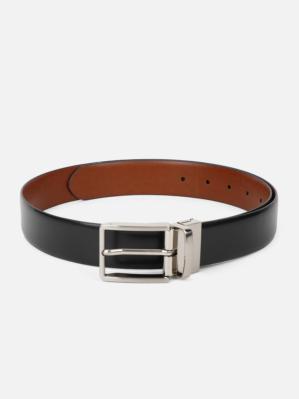Pebble Grain Leather Belt