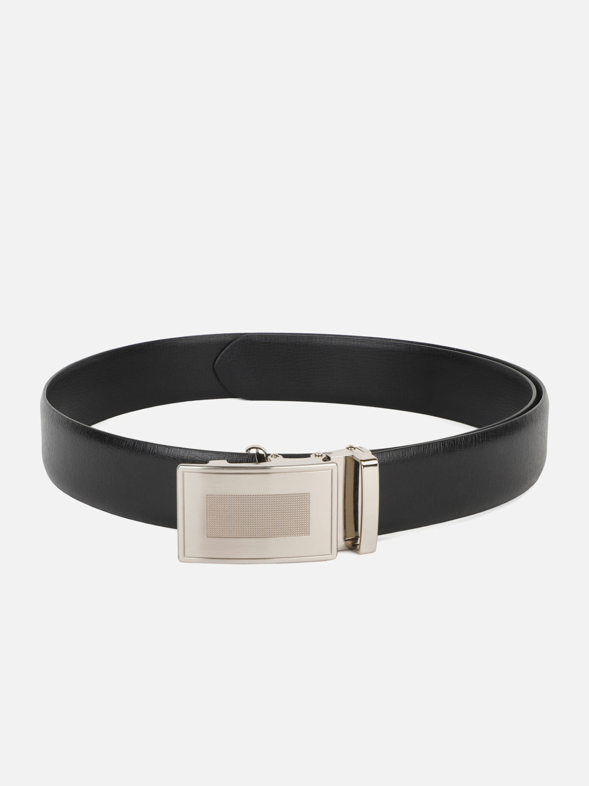 Sleek Autolock Leather Belt