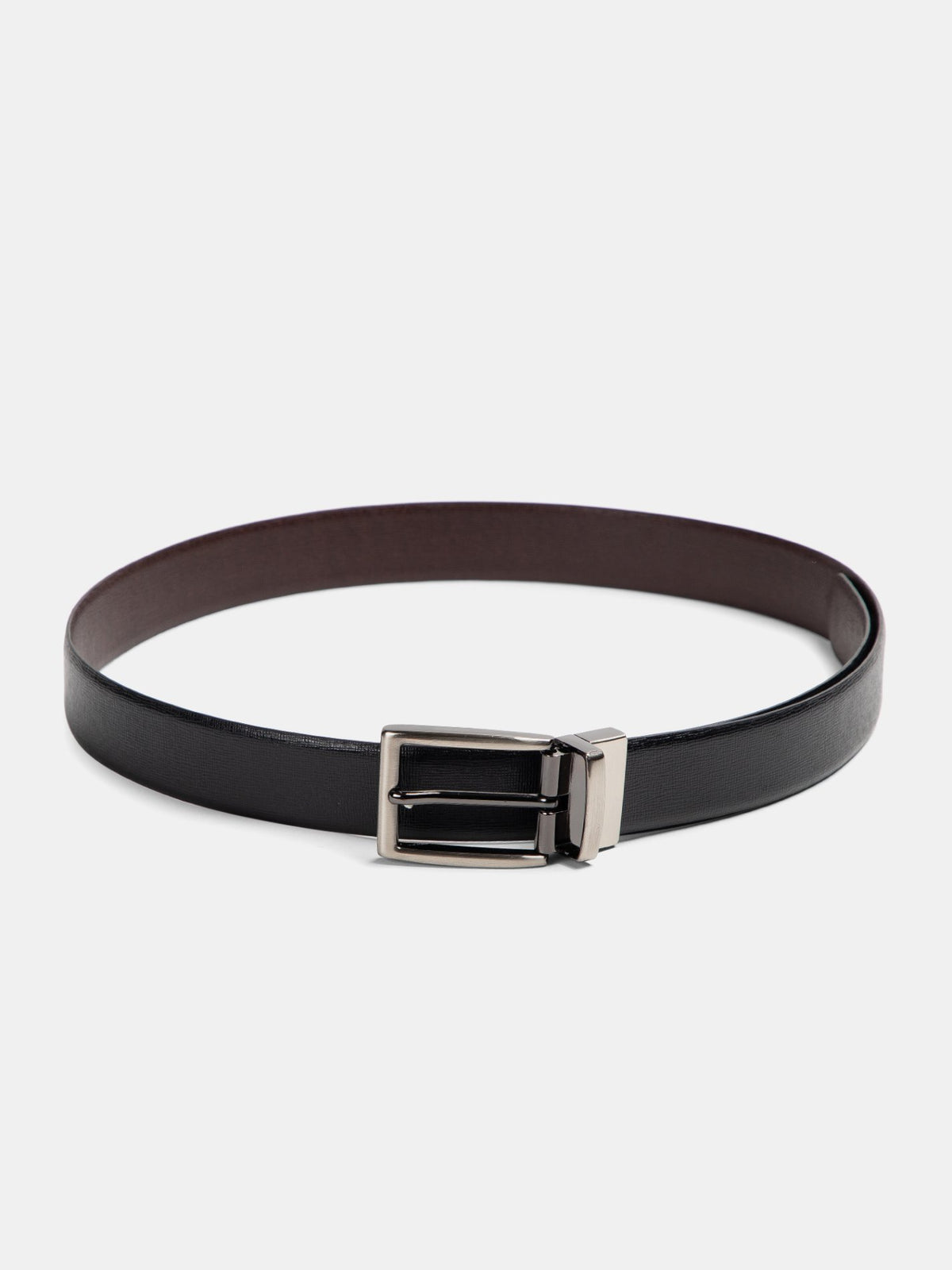 Slim Reversible Leather Belt