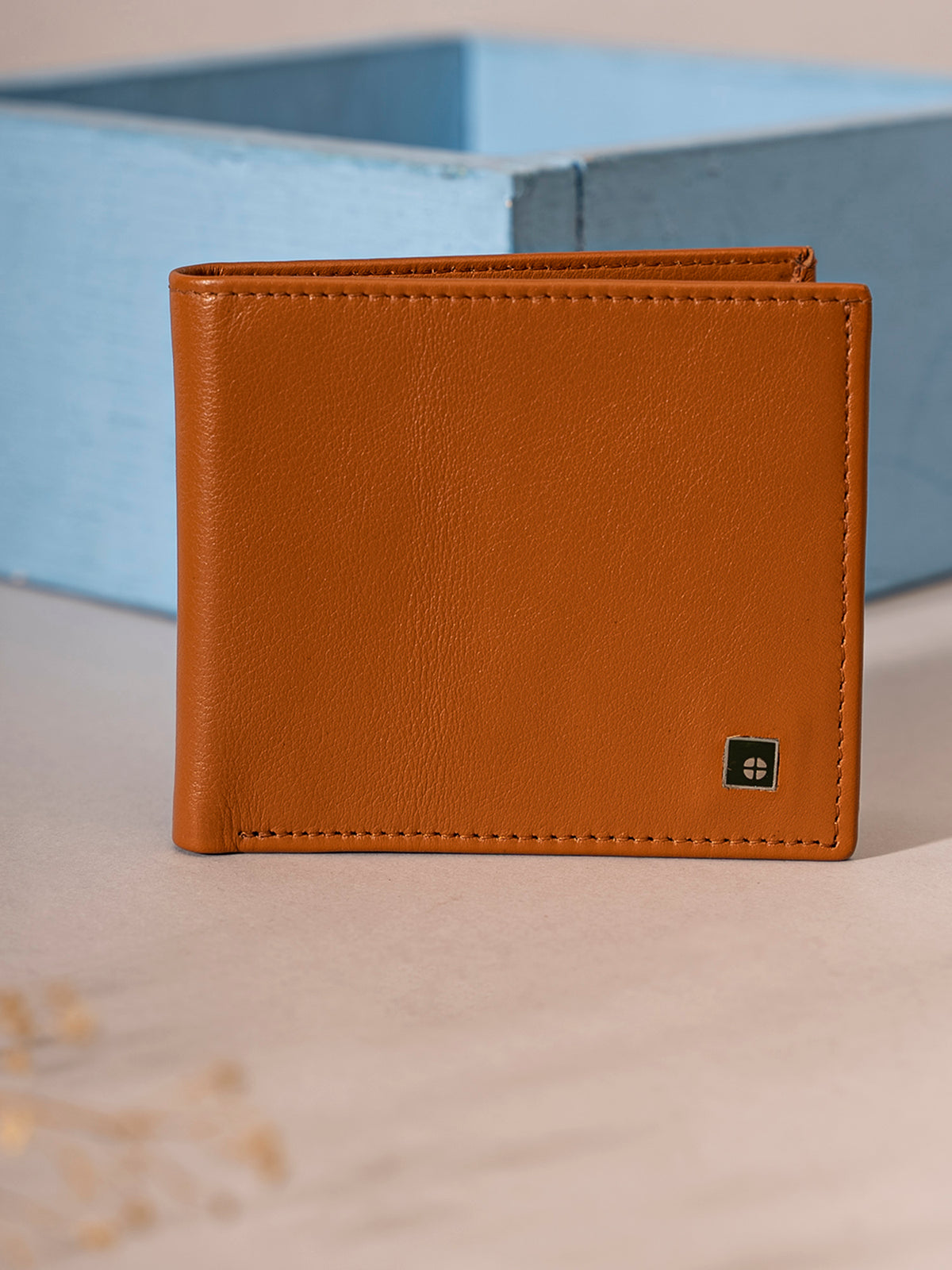 Smooth Natural Leather Wallet