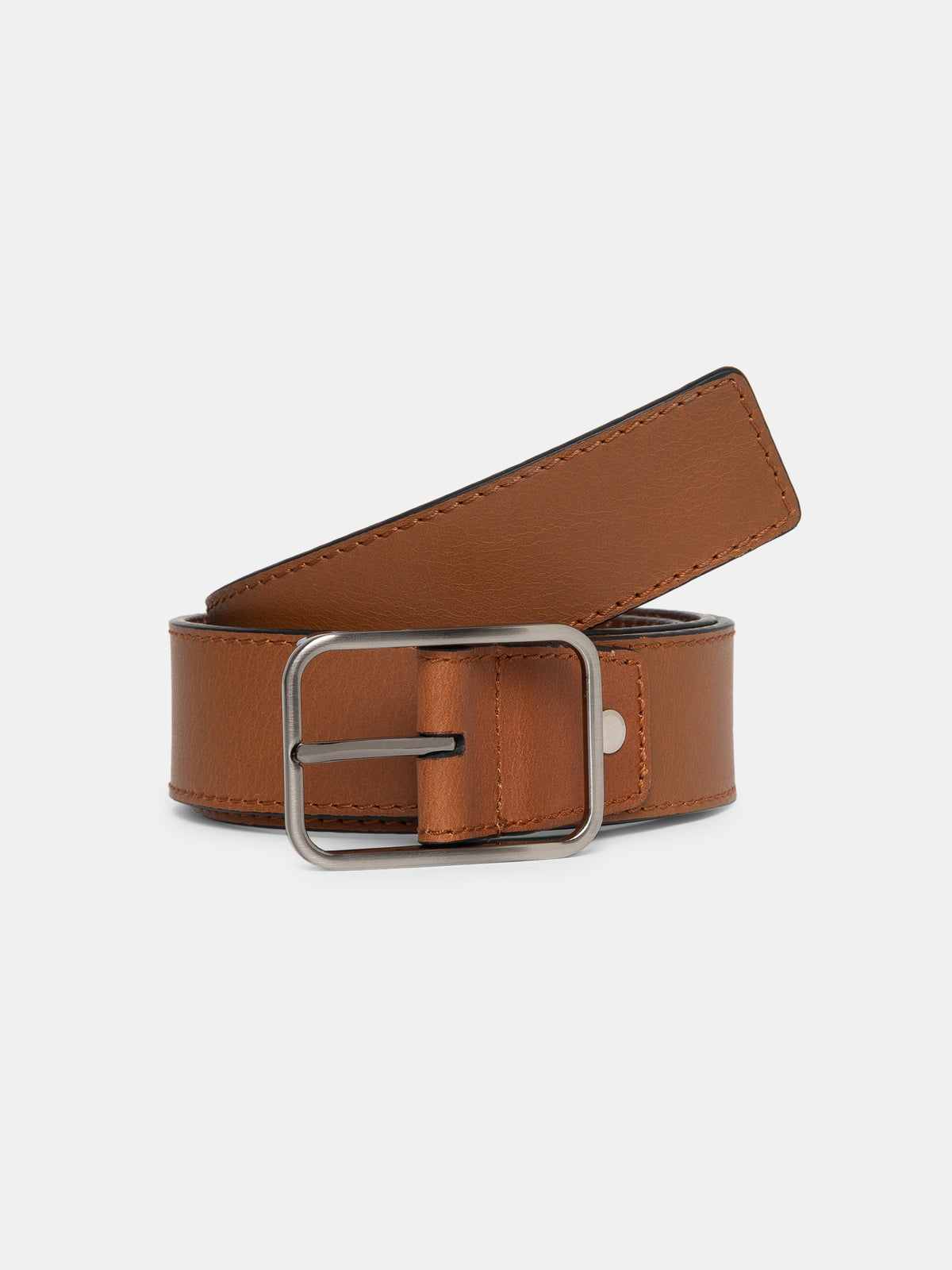 Textured Casual Leather Belt