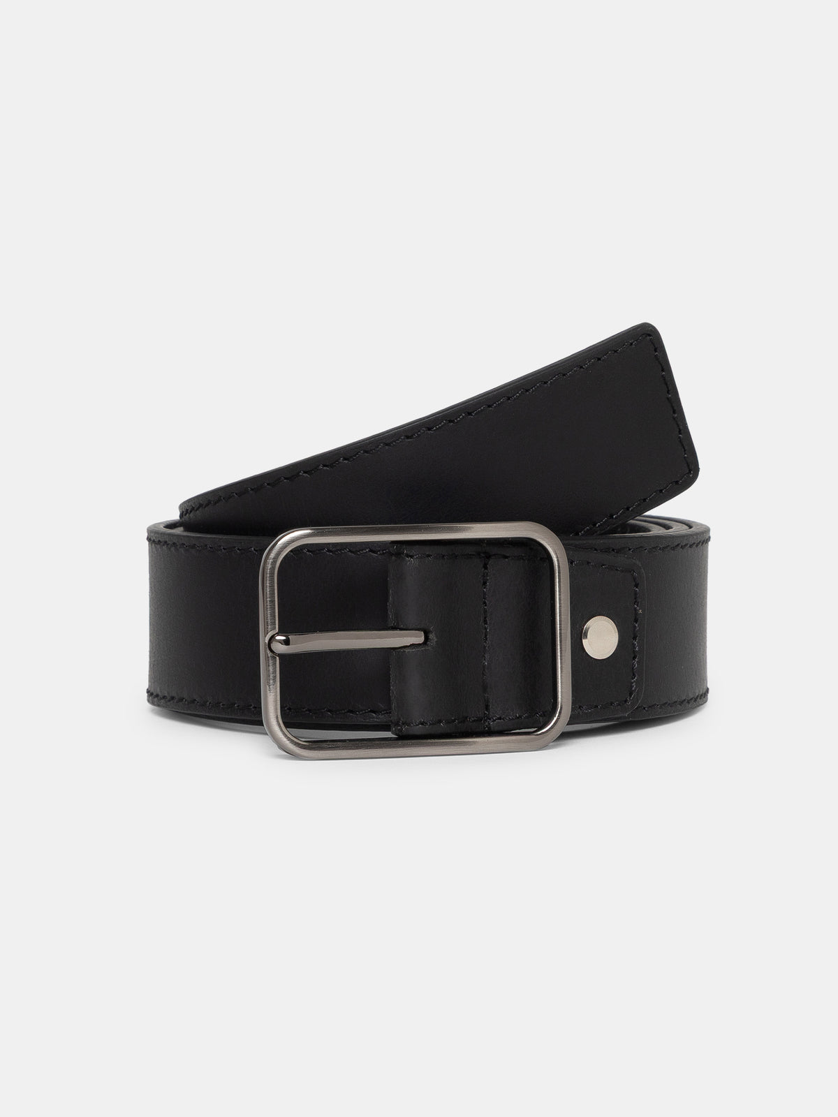 Textured Casual Leather Belt