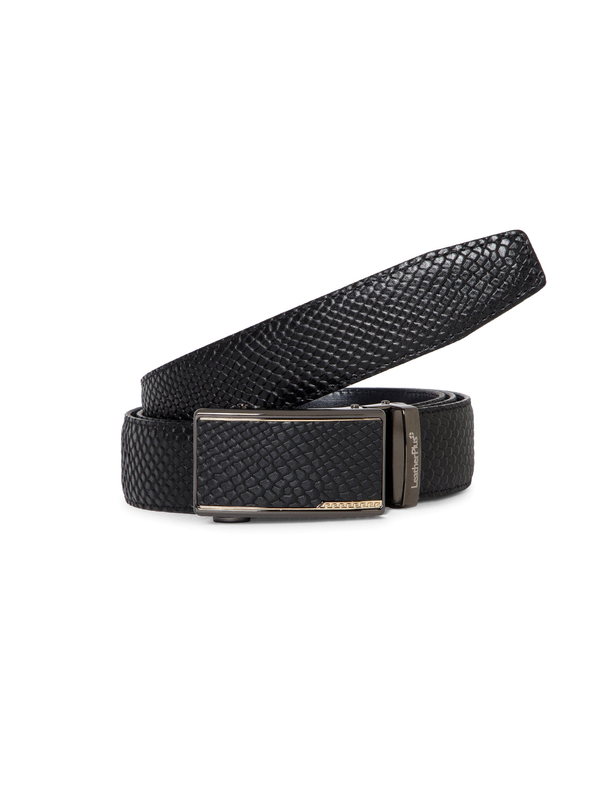 Plus Size Refined Autolock Leather Belt