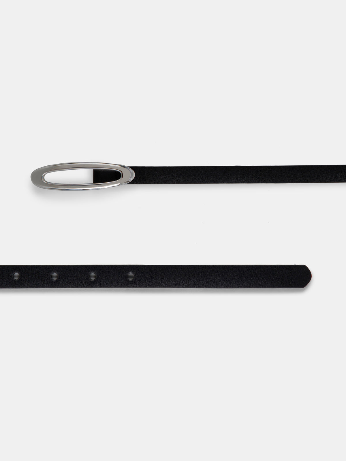 Sleek Leather Belt