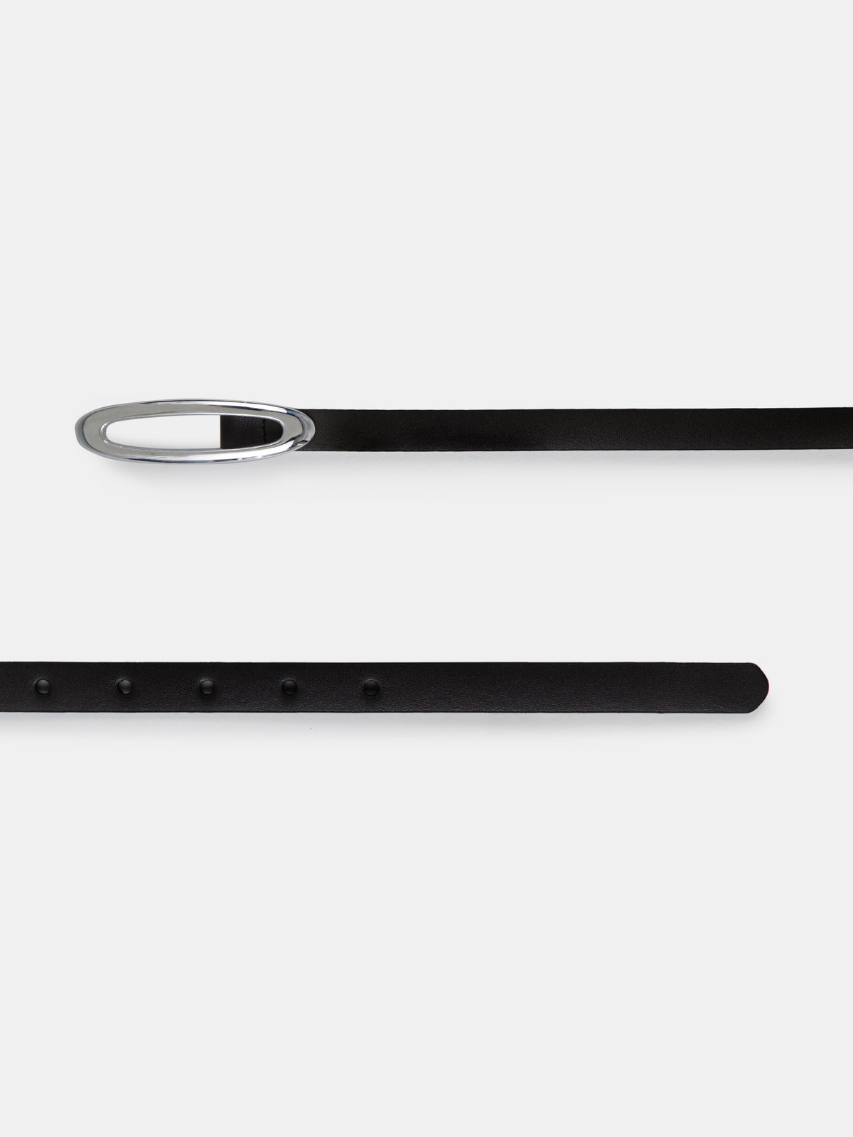 Sleek Leather Belt