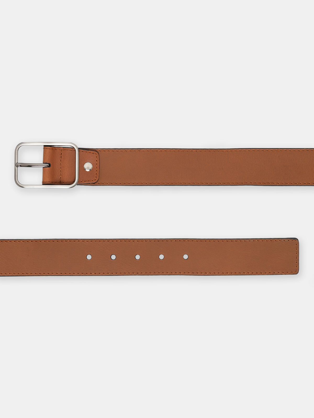 Textured Casual Leather Belt