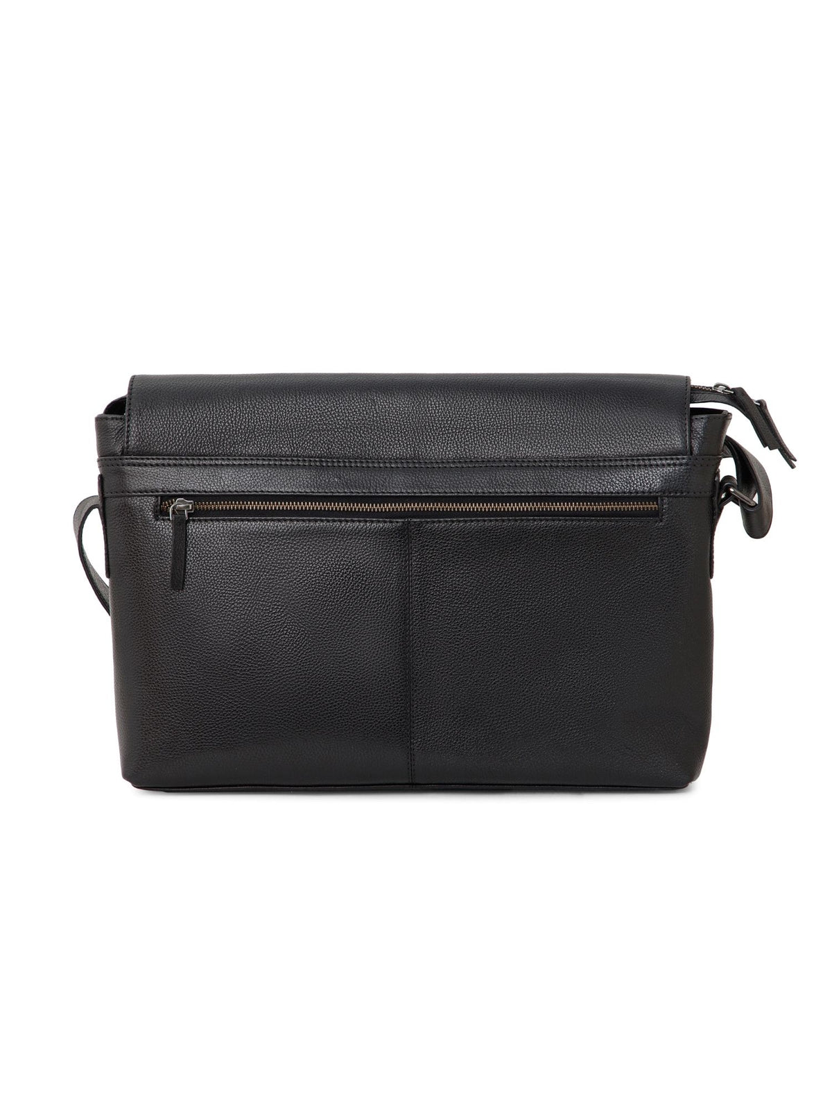 Flap Leather Laptop Bag
