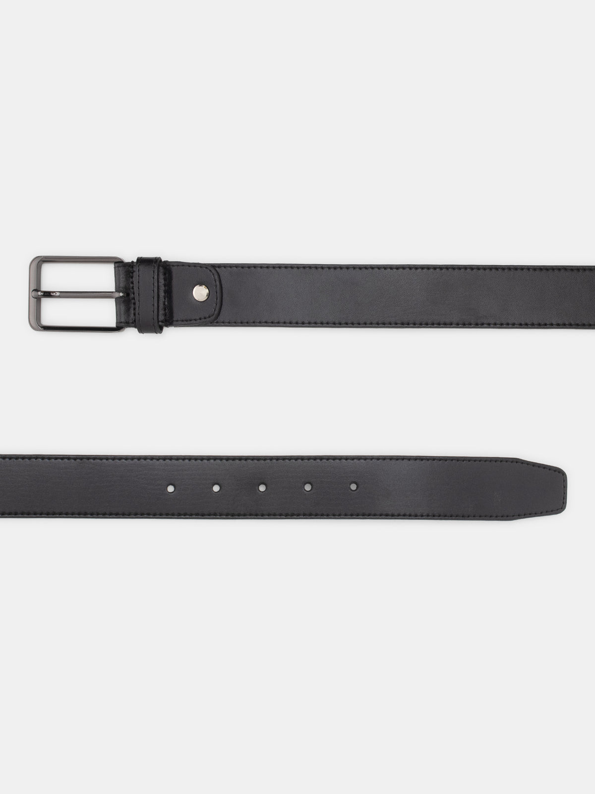Pebble Grain Casual Leather Belt