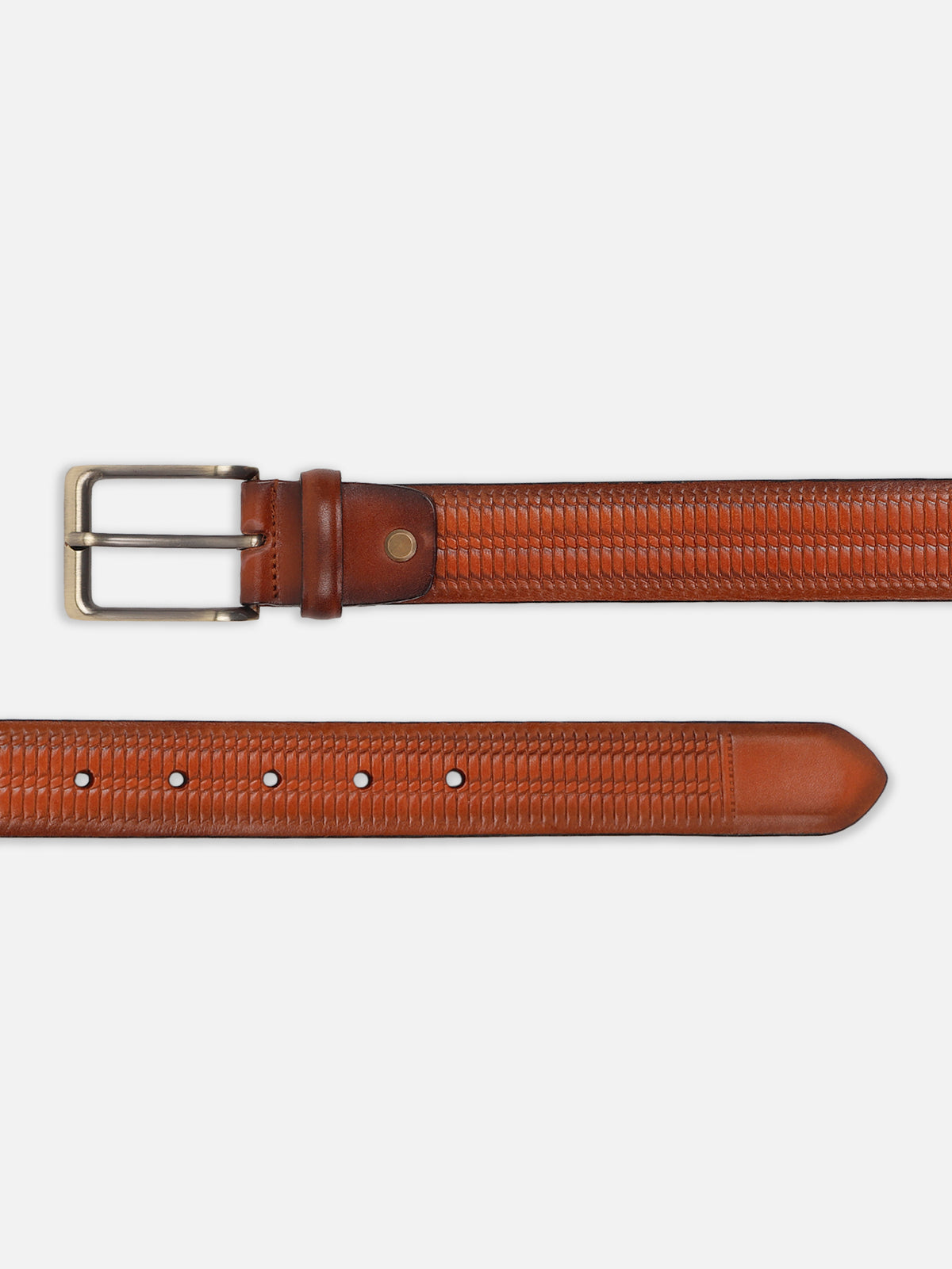 Crafted Men Belt Tan
