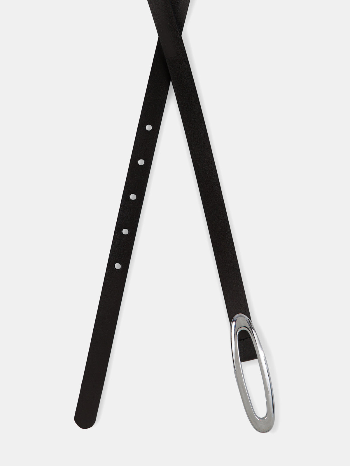 Sleek Leather Belt