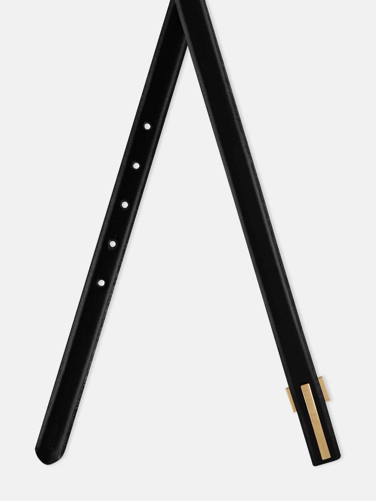 Sleek Leather Belt