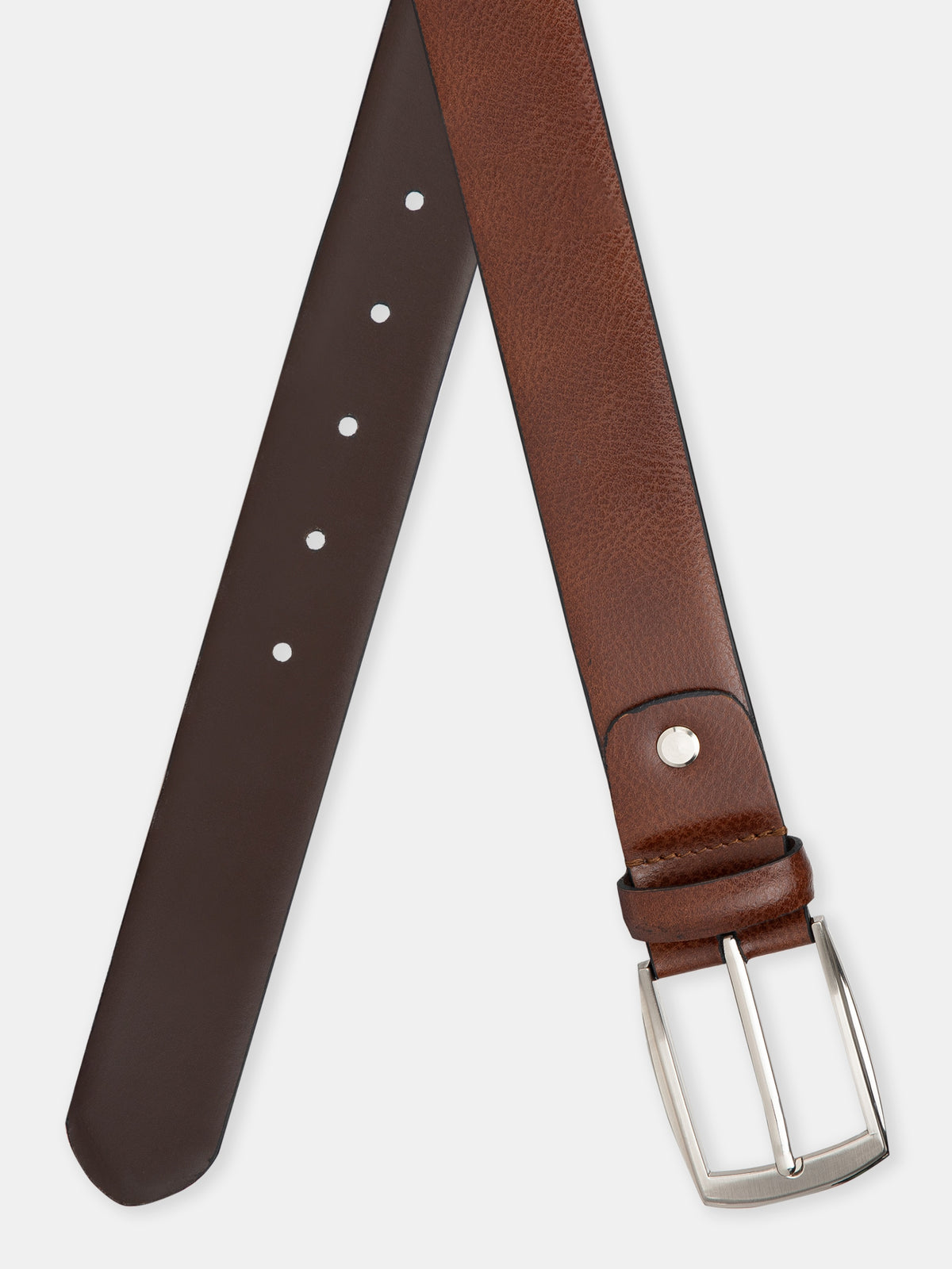 Sleek Formal Leather Belt