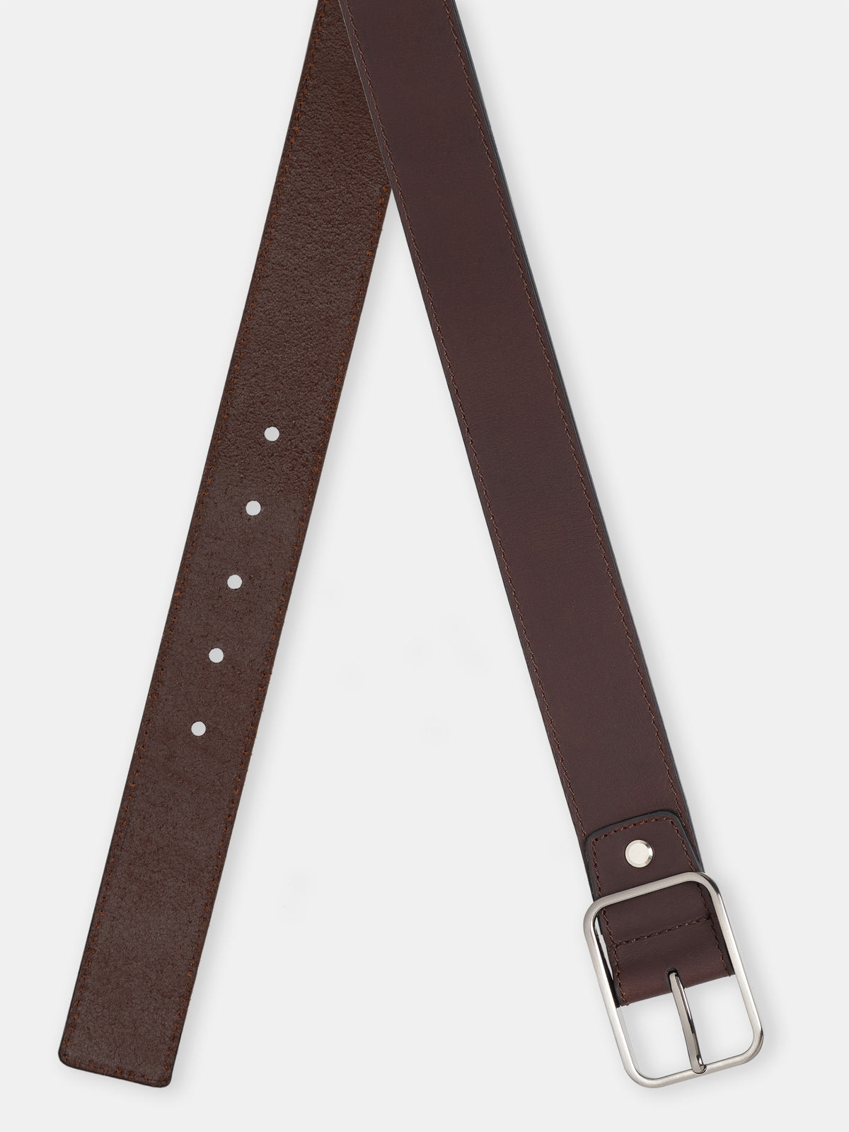 Textured Casual Leather Belt