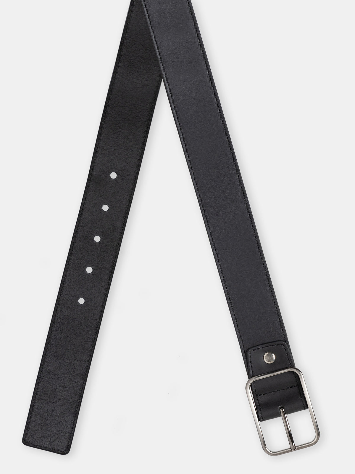 Textured Casual Leather Belt