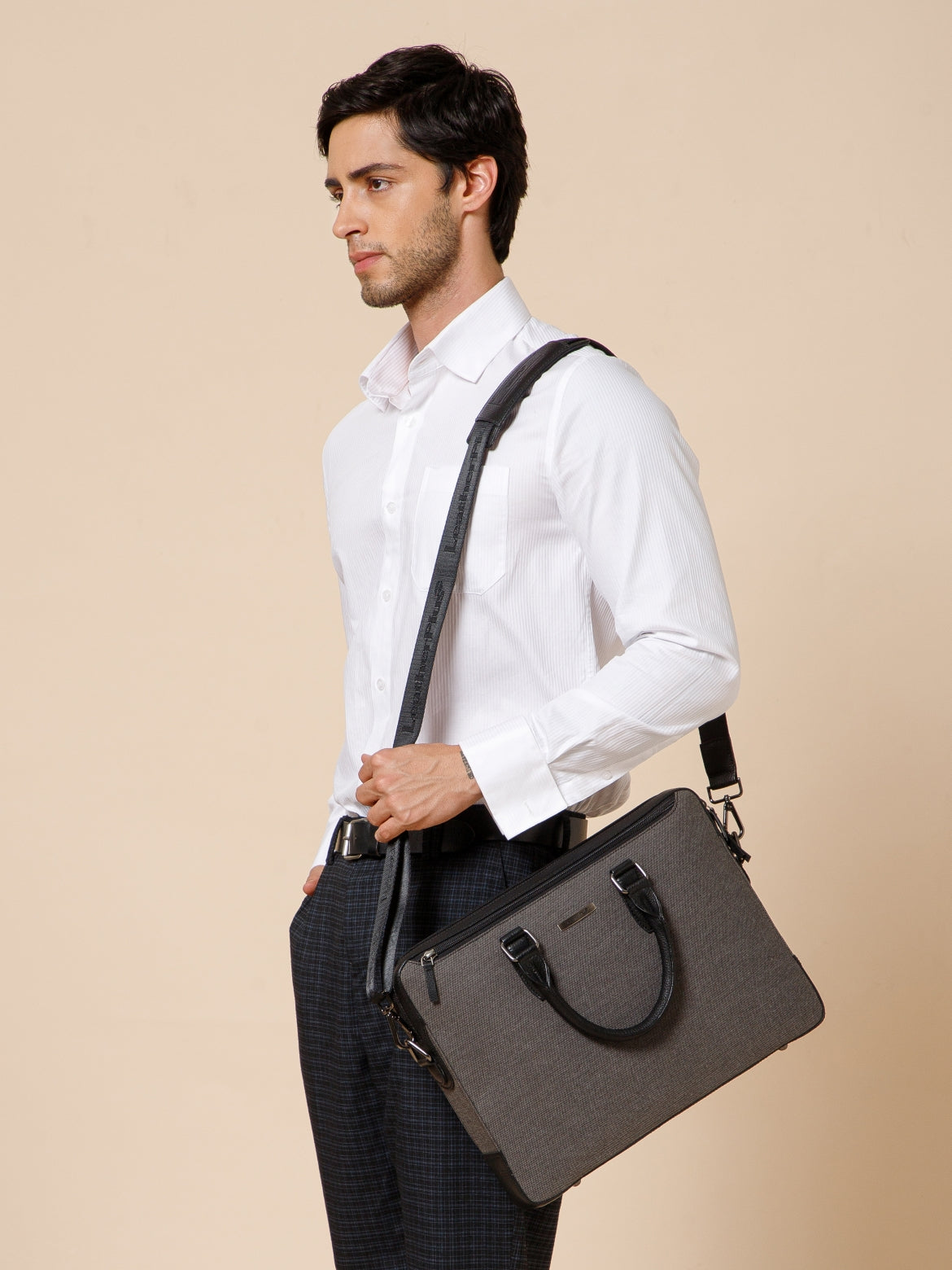 Classic Leather Laptop Bag