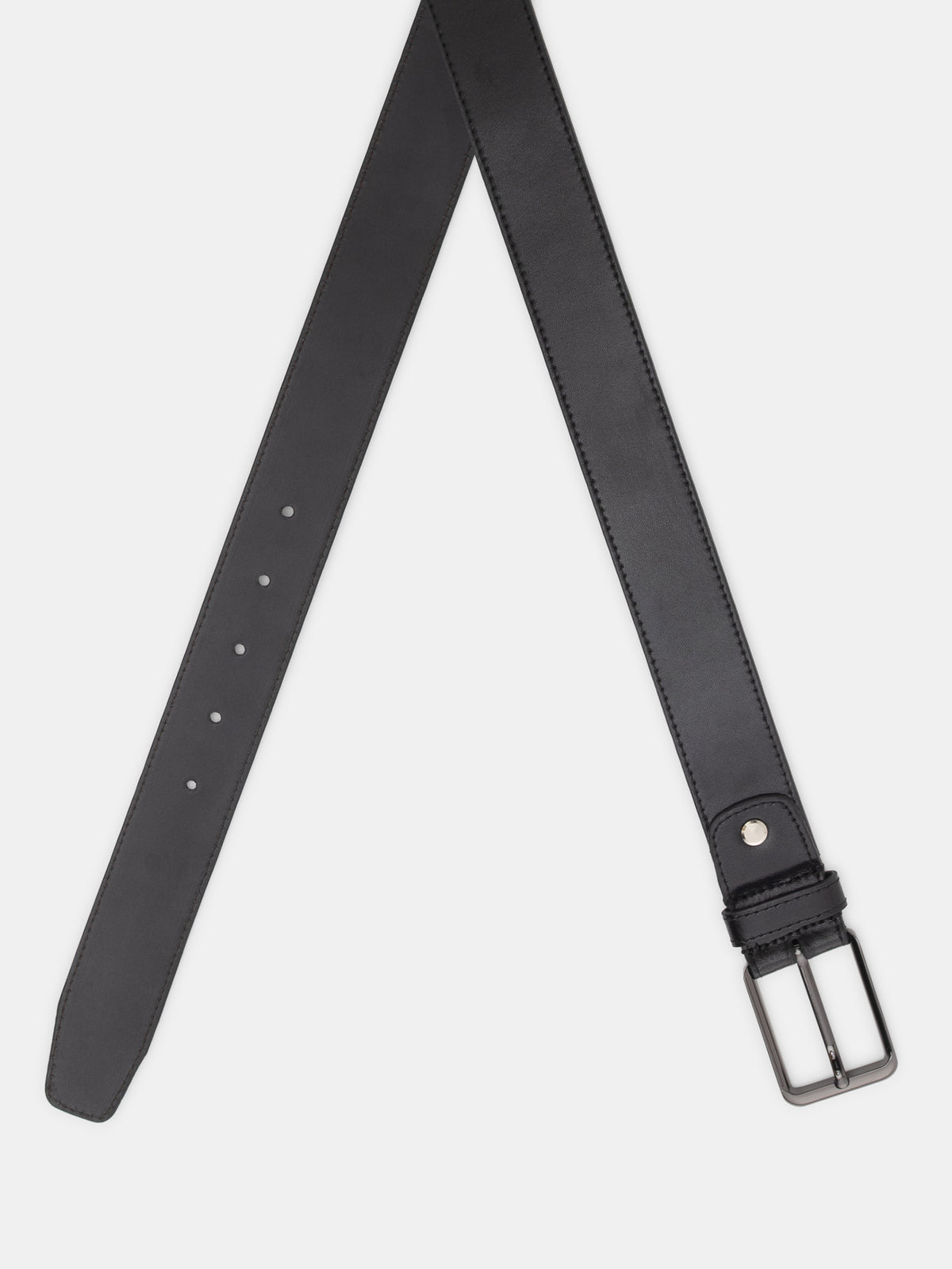Pebble Grain Casual Leather Belt