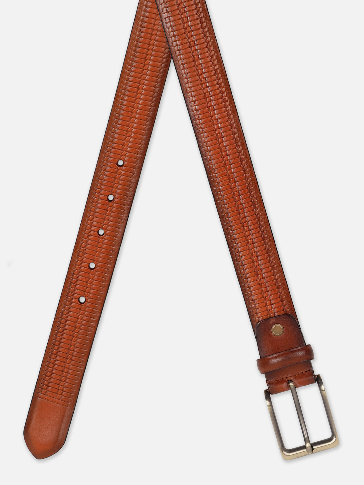 Crafted Men Belt Tan