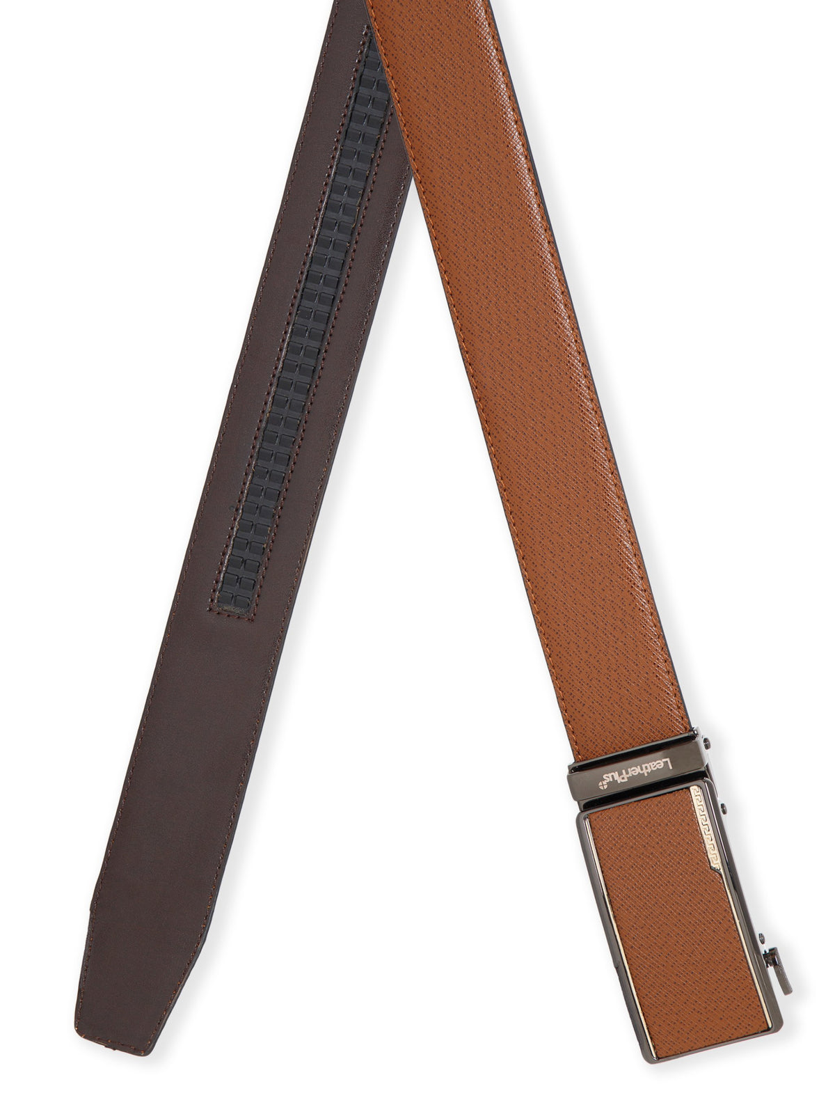 Contemporary Autolock Leather Belt