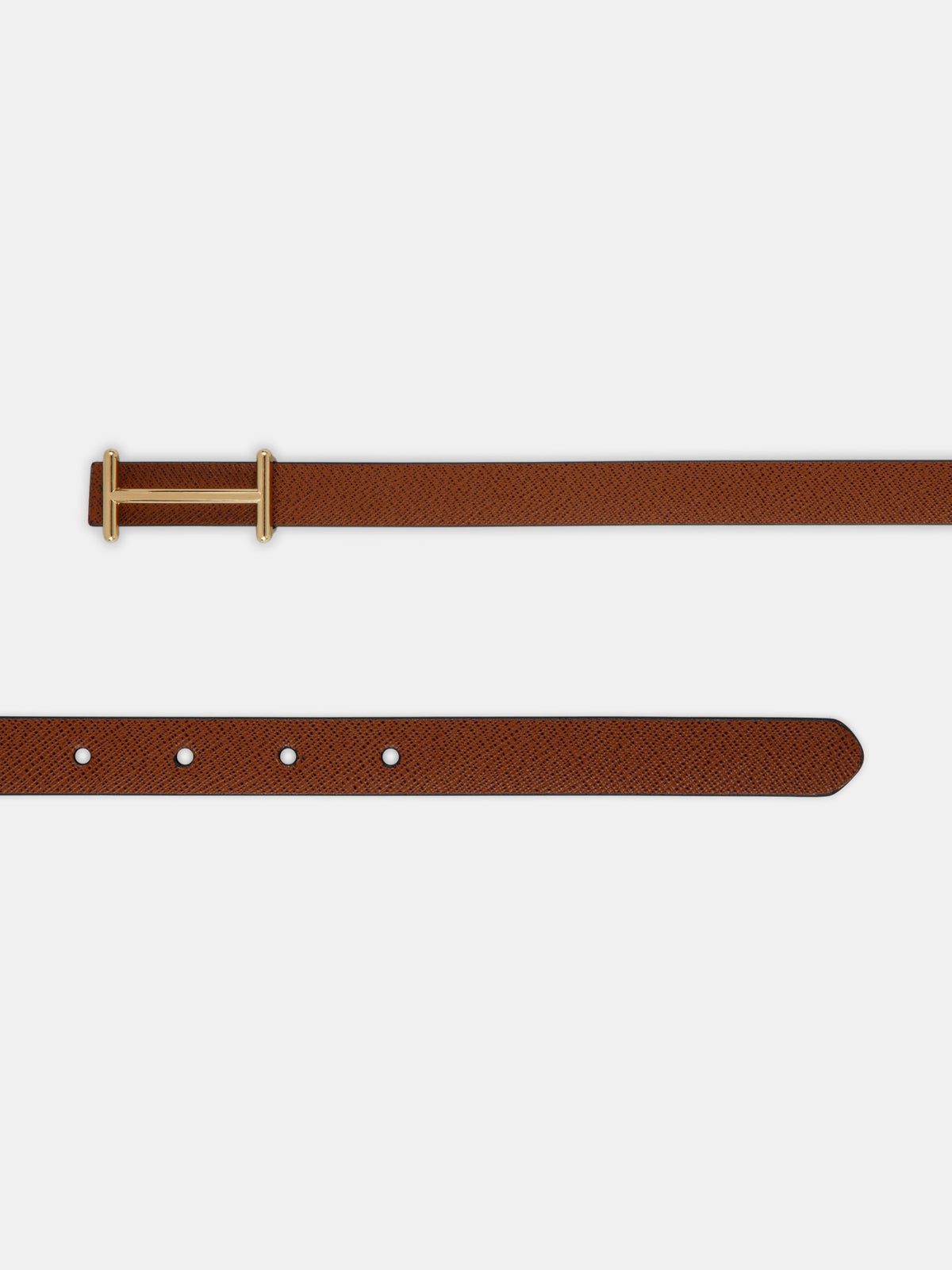 Saffiano Leather Belt