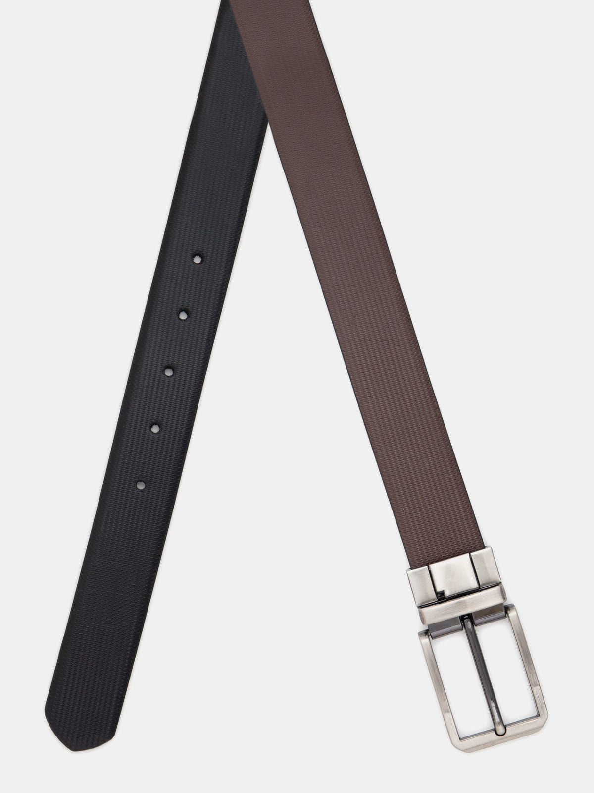 Modern Reversible Leather Belt