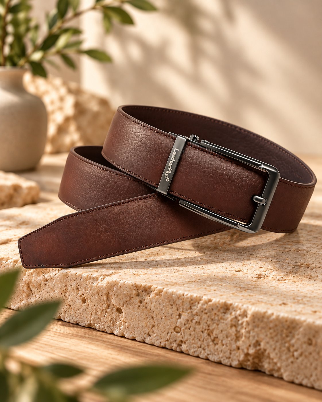 Classic Smooth Leather Belt