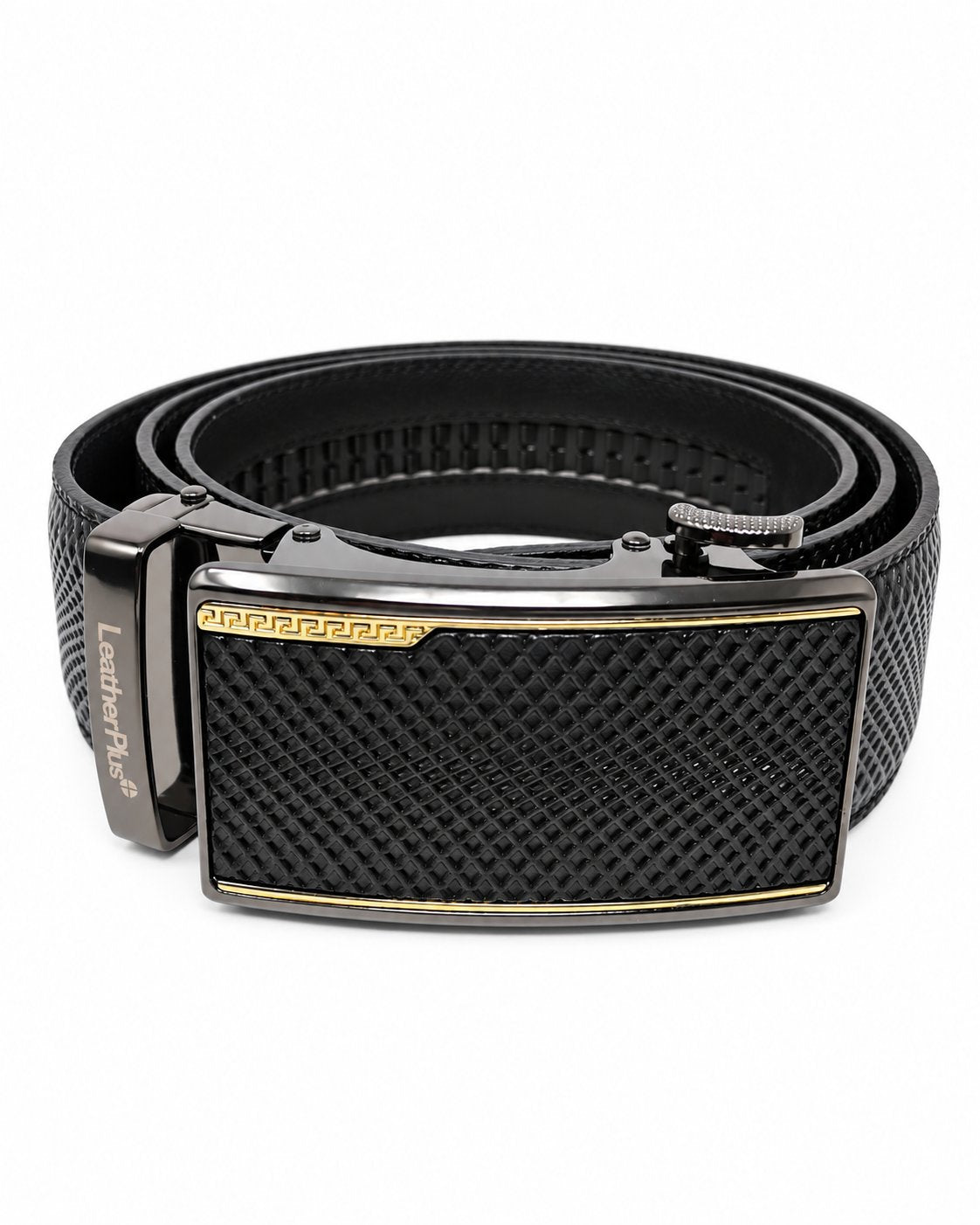 Plus Size Classic Autolock Leather Man's Belt