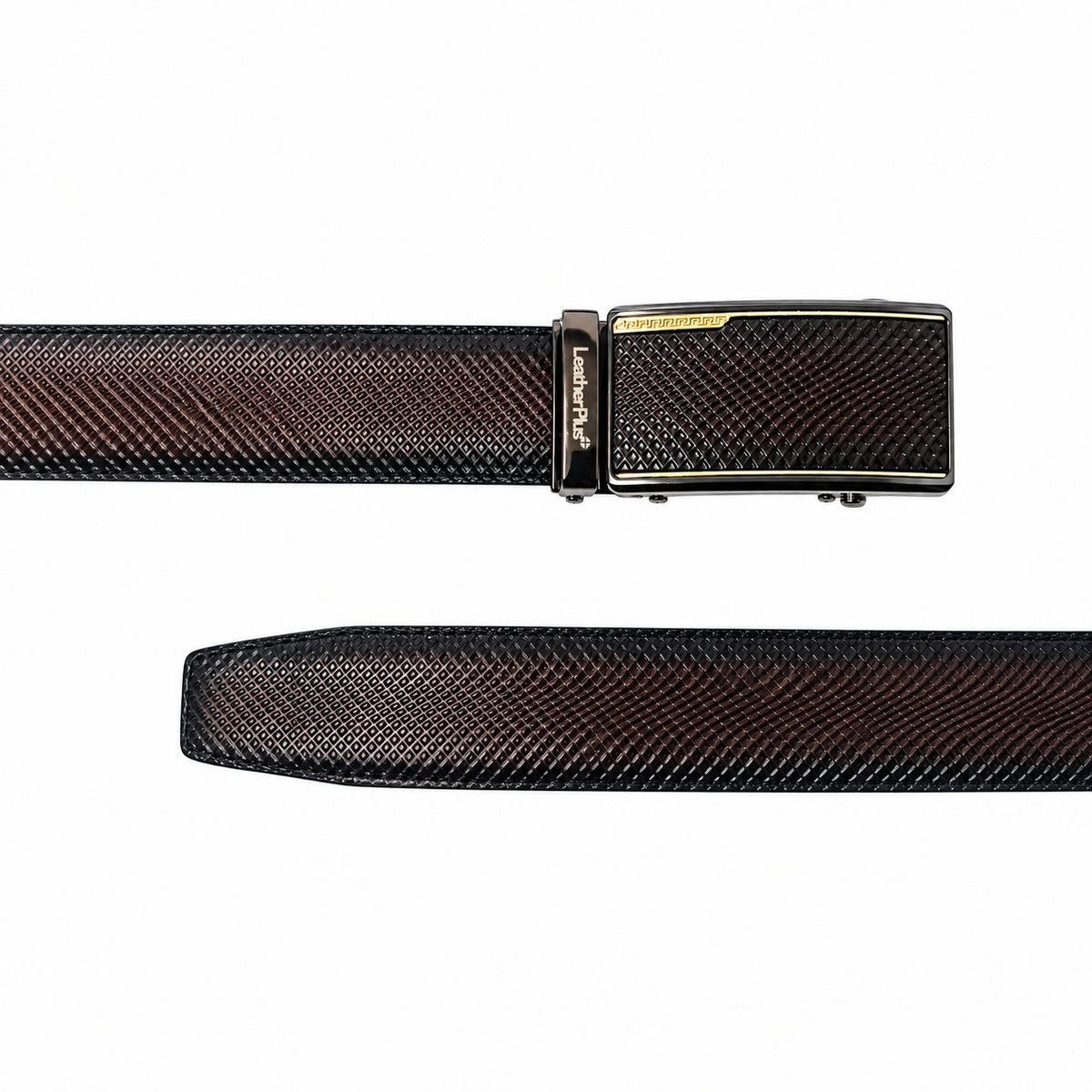 Plus Size Classic Autolock Leather Man's Belt