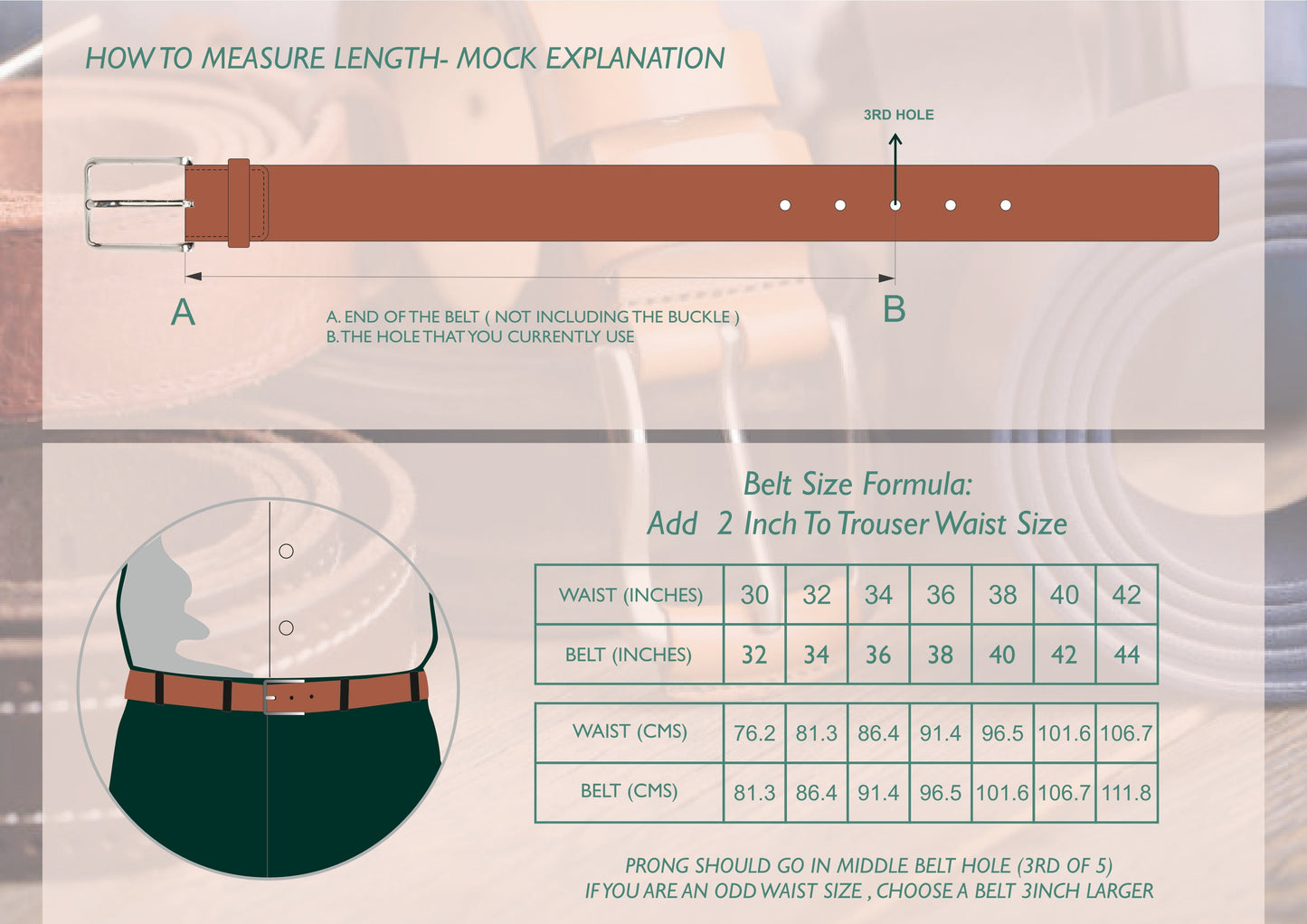 Men Autolock Belt AL-9017 BN Brown