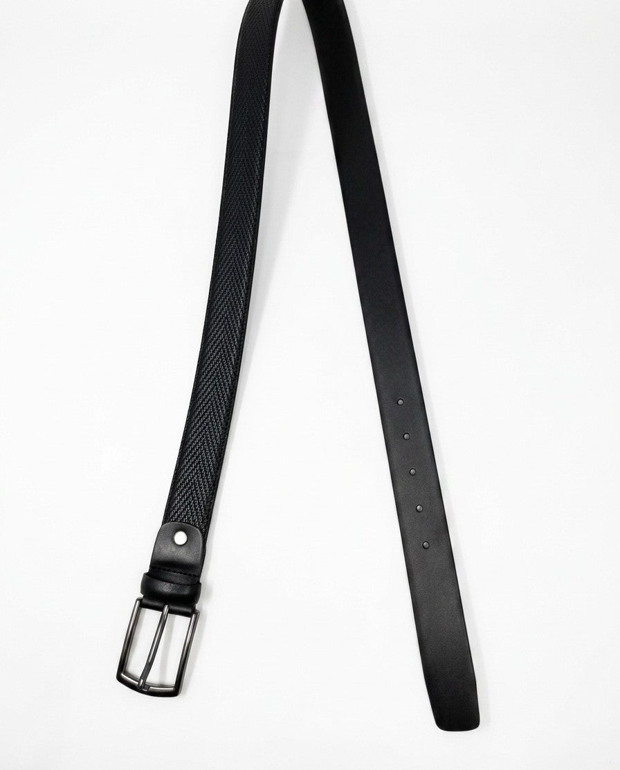 Diamond Crosshatch Embossed Belt