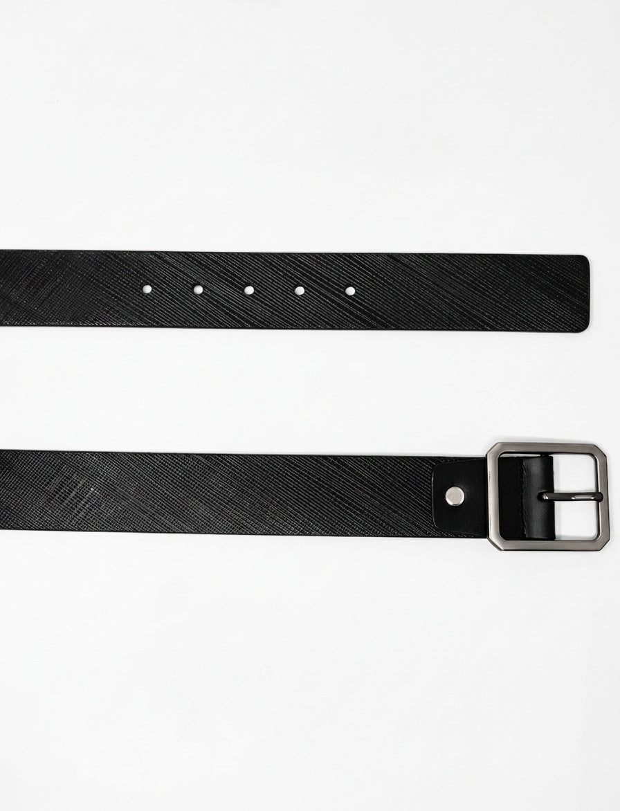 Diamond Crosshatch Embossed Belt