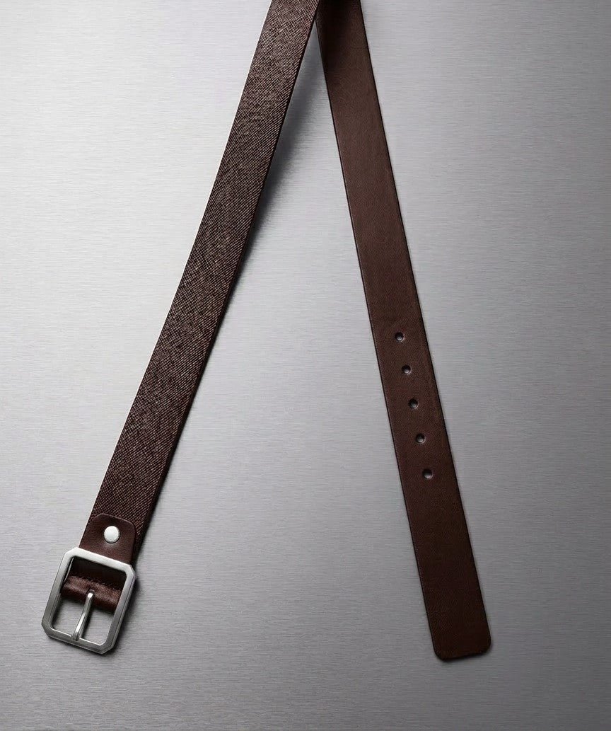 Diamond Crosshatch Embossed Belt