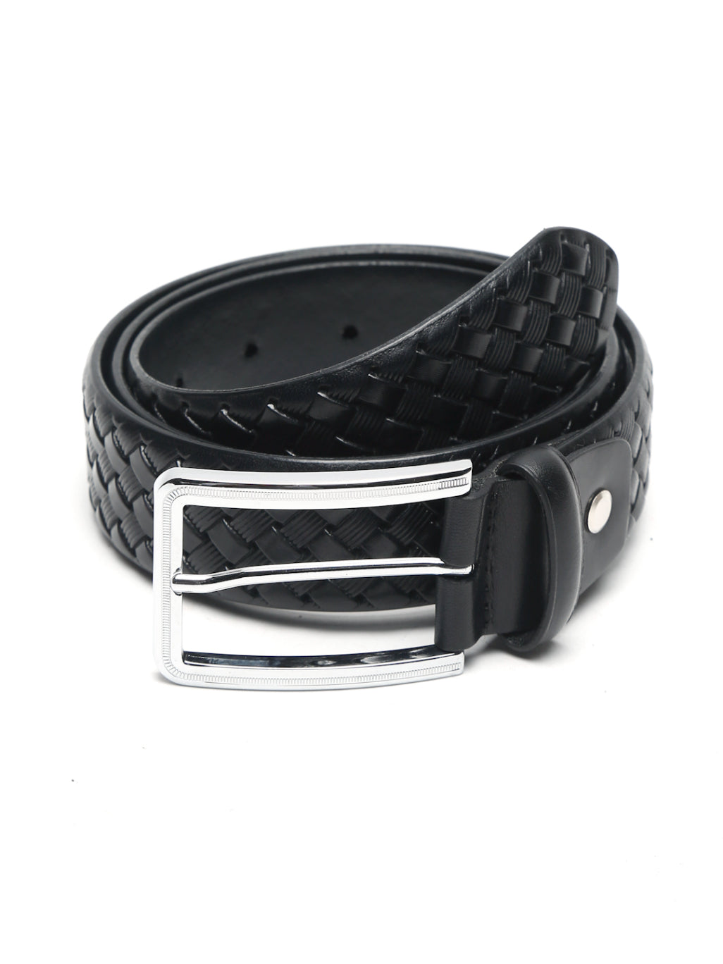 Basket Weave Crafted Leather Belt