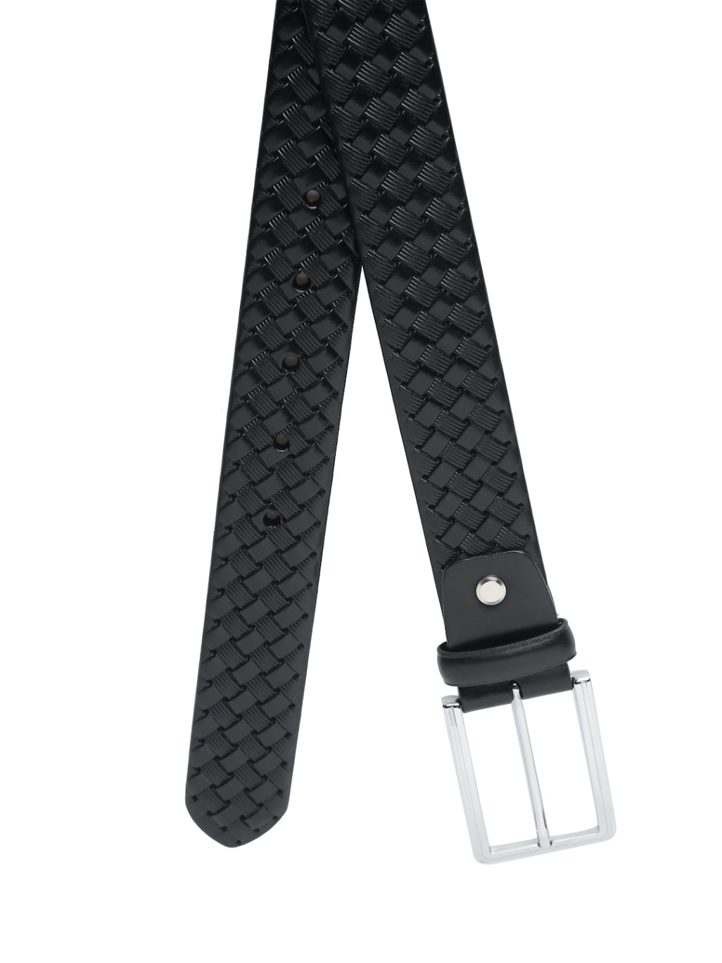 Basket Weave Crafted Leather Belt