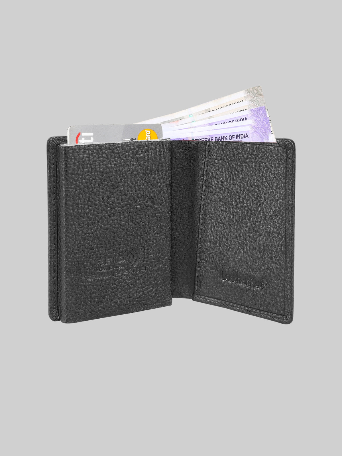 Slim Compact Leather Wallet