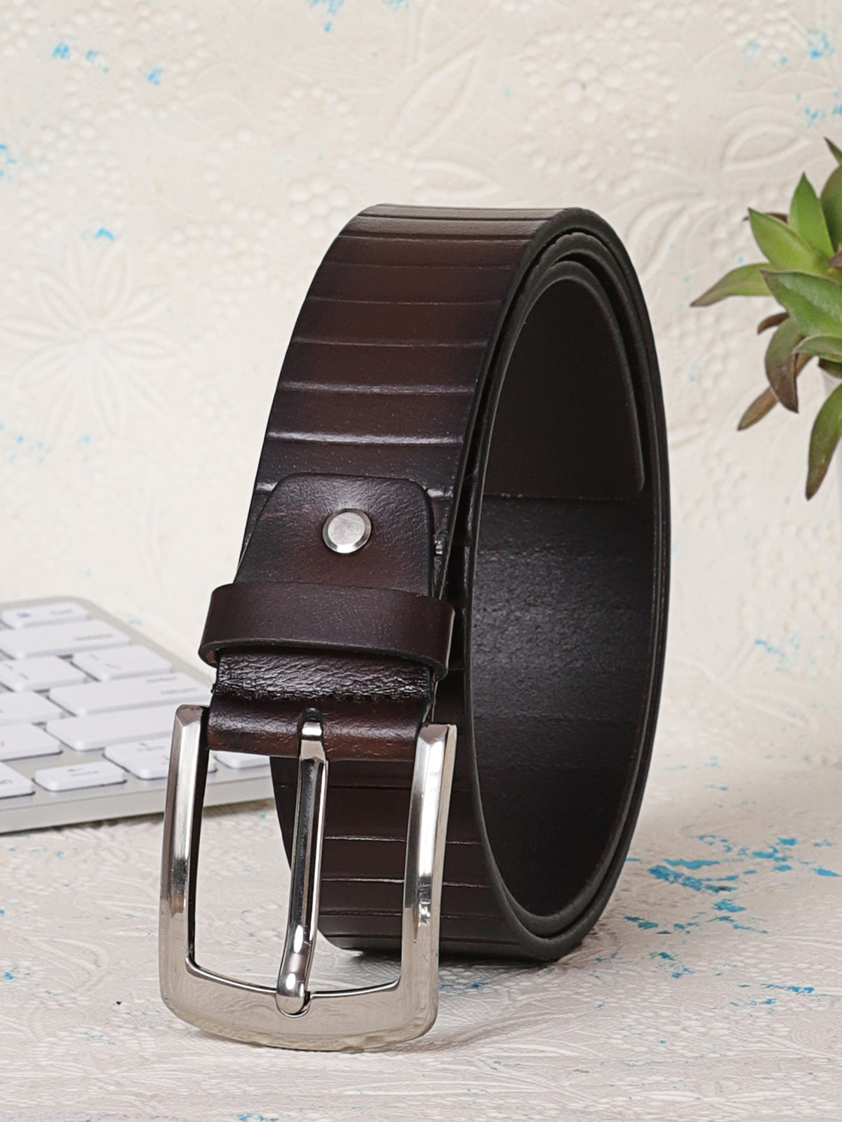 Rugged Casual Leather Belt