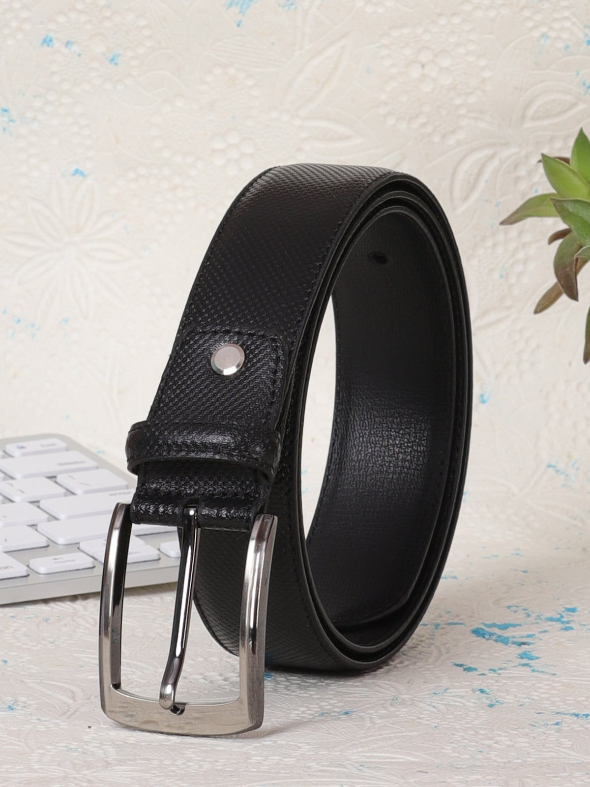 Executive Men Belt EX35-354 Black