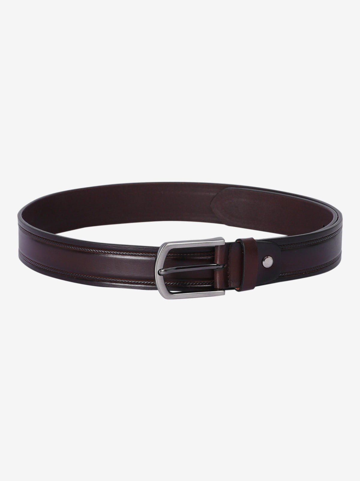 Center Groove Formal Leather Men
