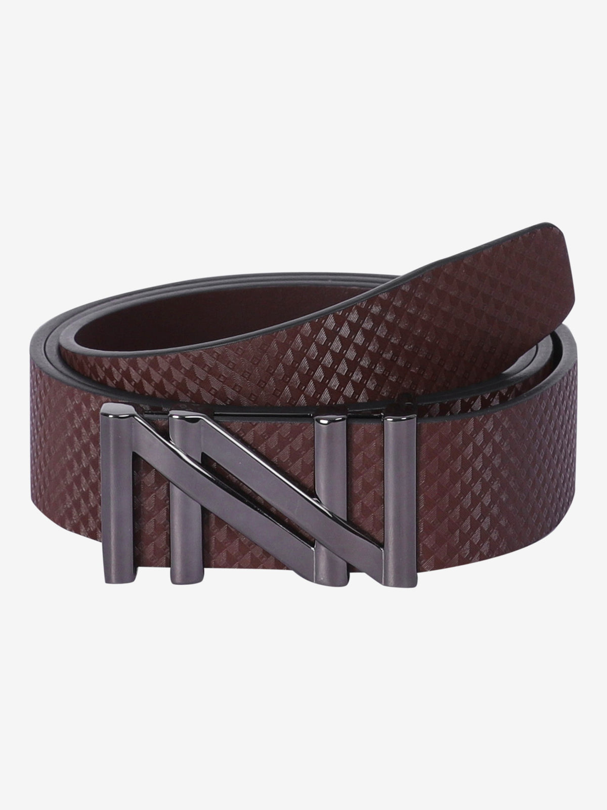 Diamond Texture Casual Leather Belt