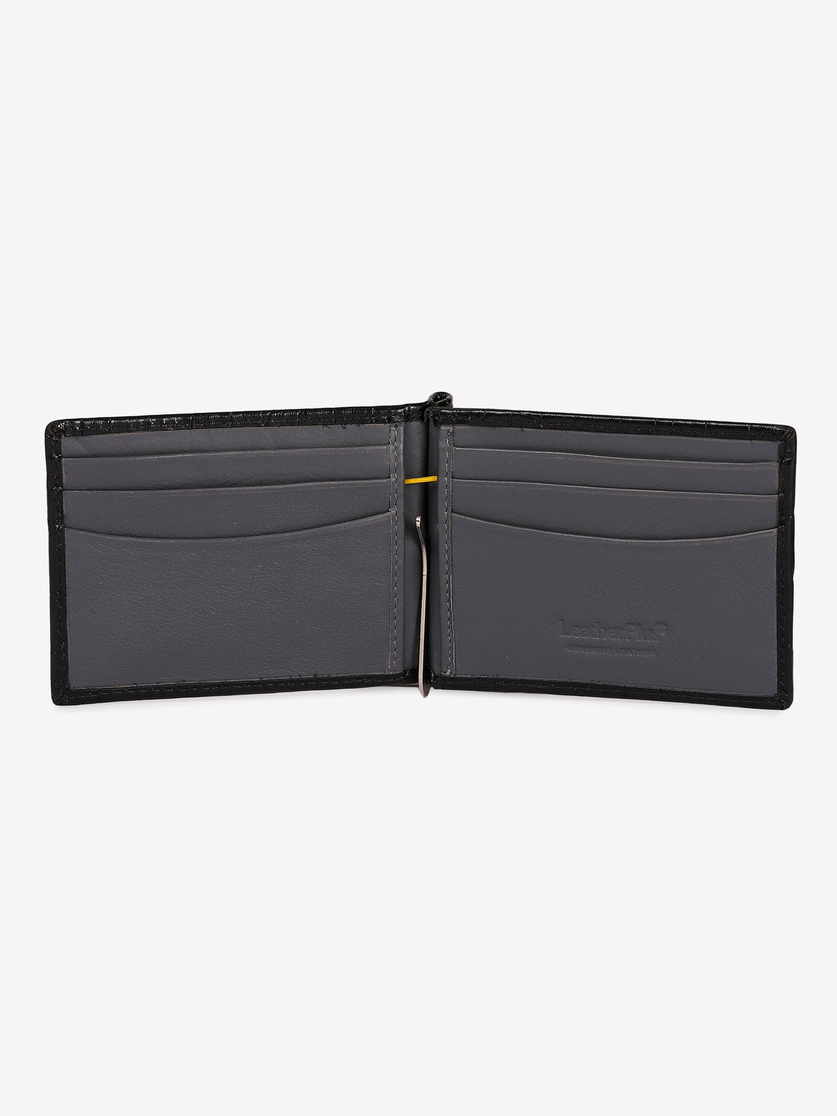 Croc-Embossed Leather Wallet