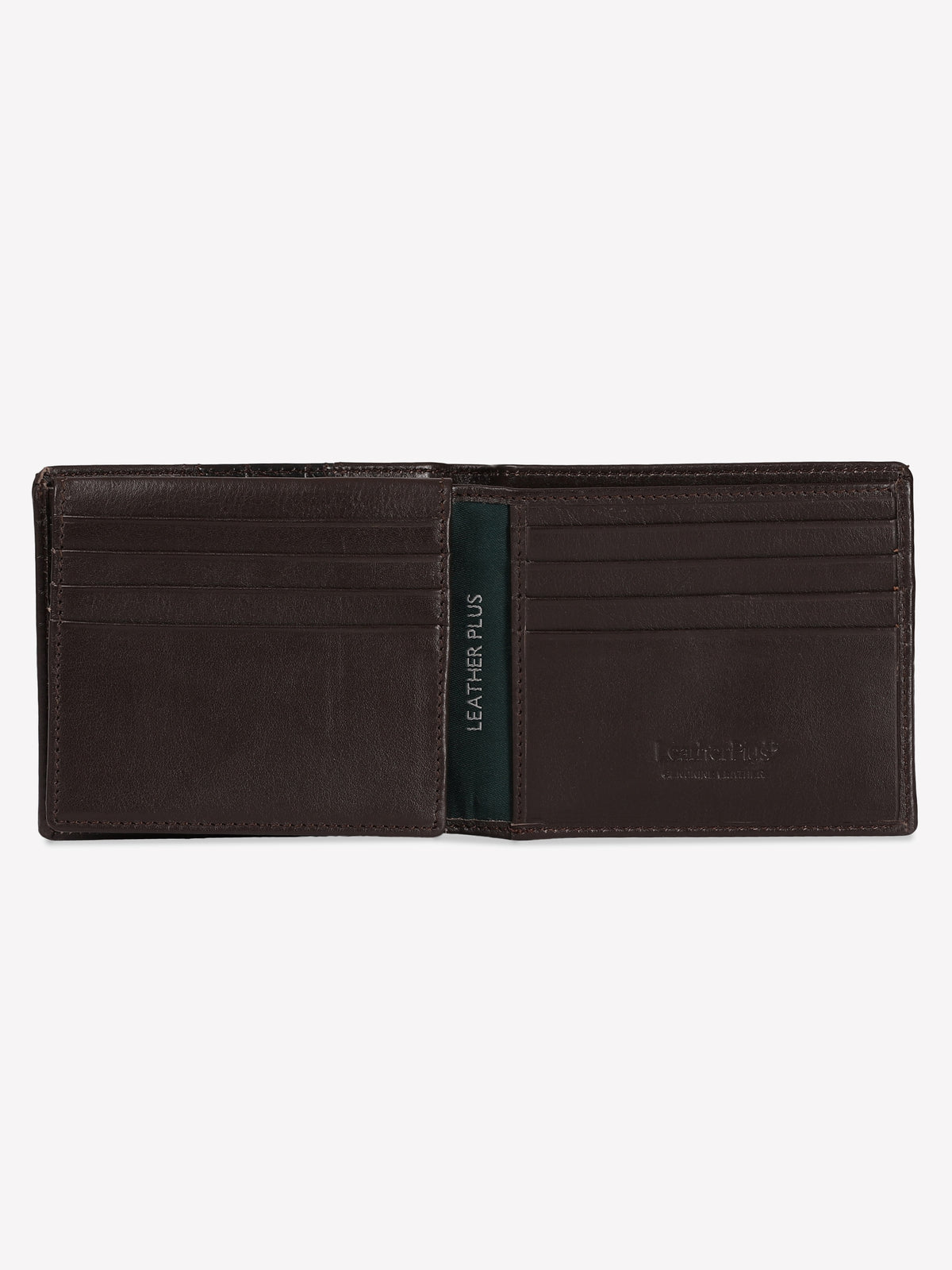 Dual-Texture Leather Wallet