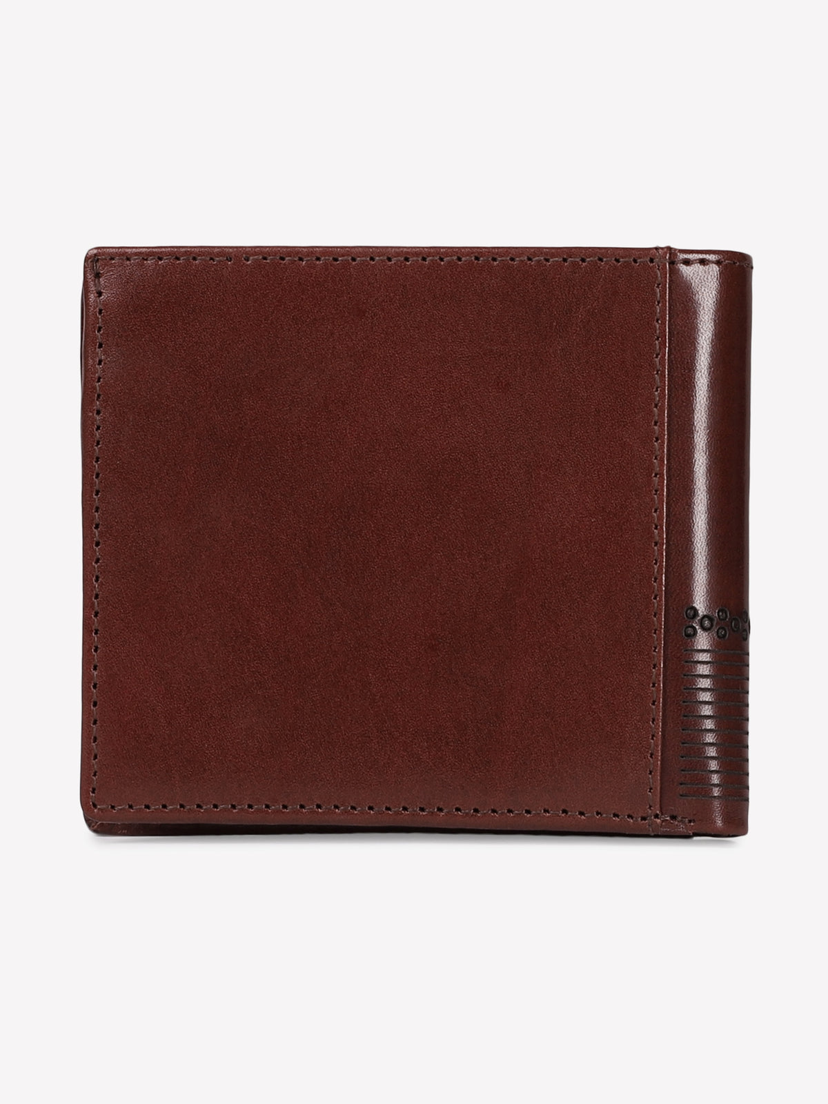 Intricate-Texture Leather Wallet