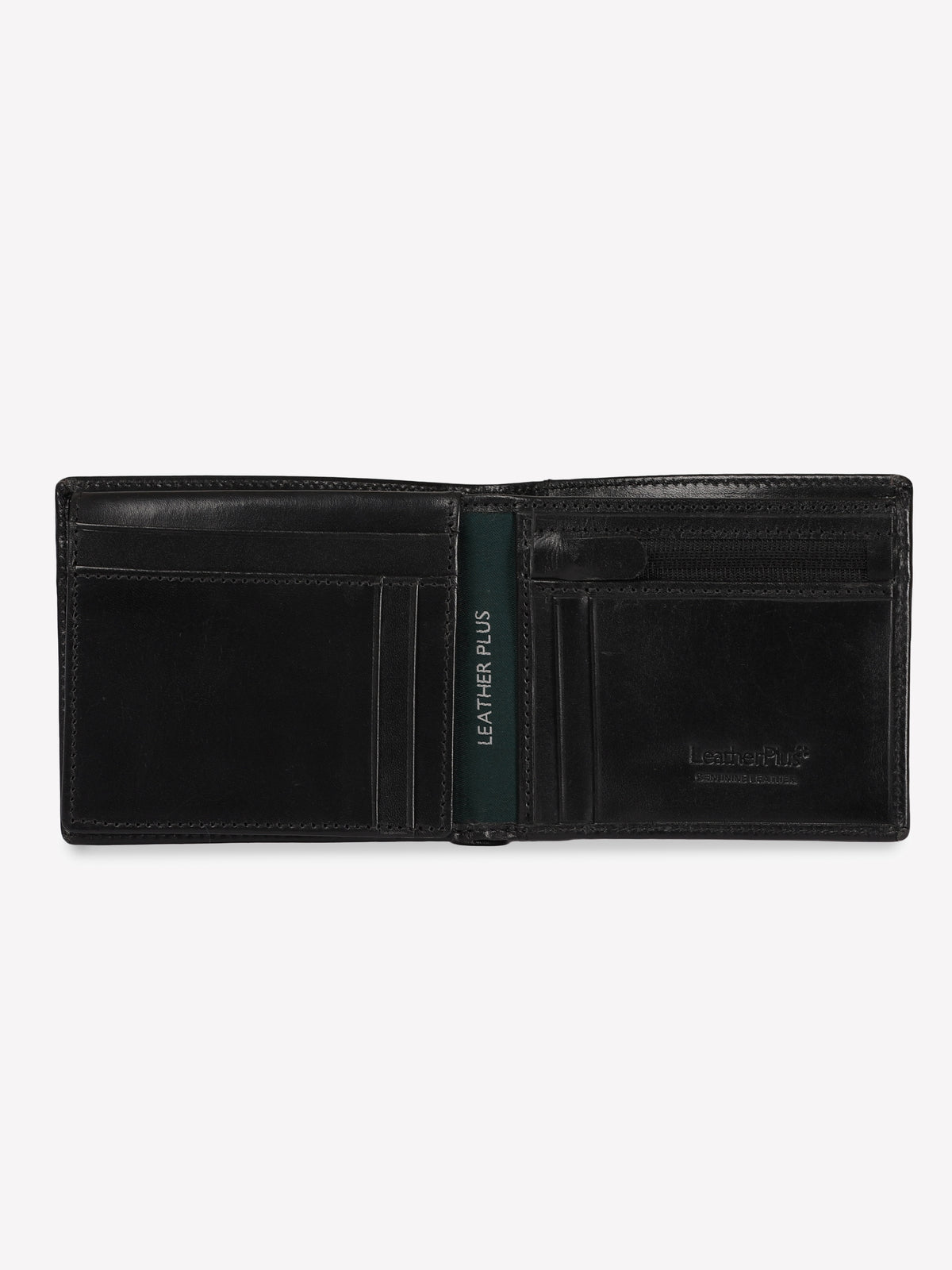 Intricate-Texture Leather Wallet